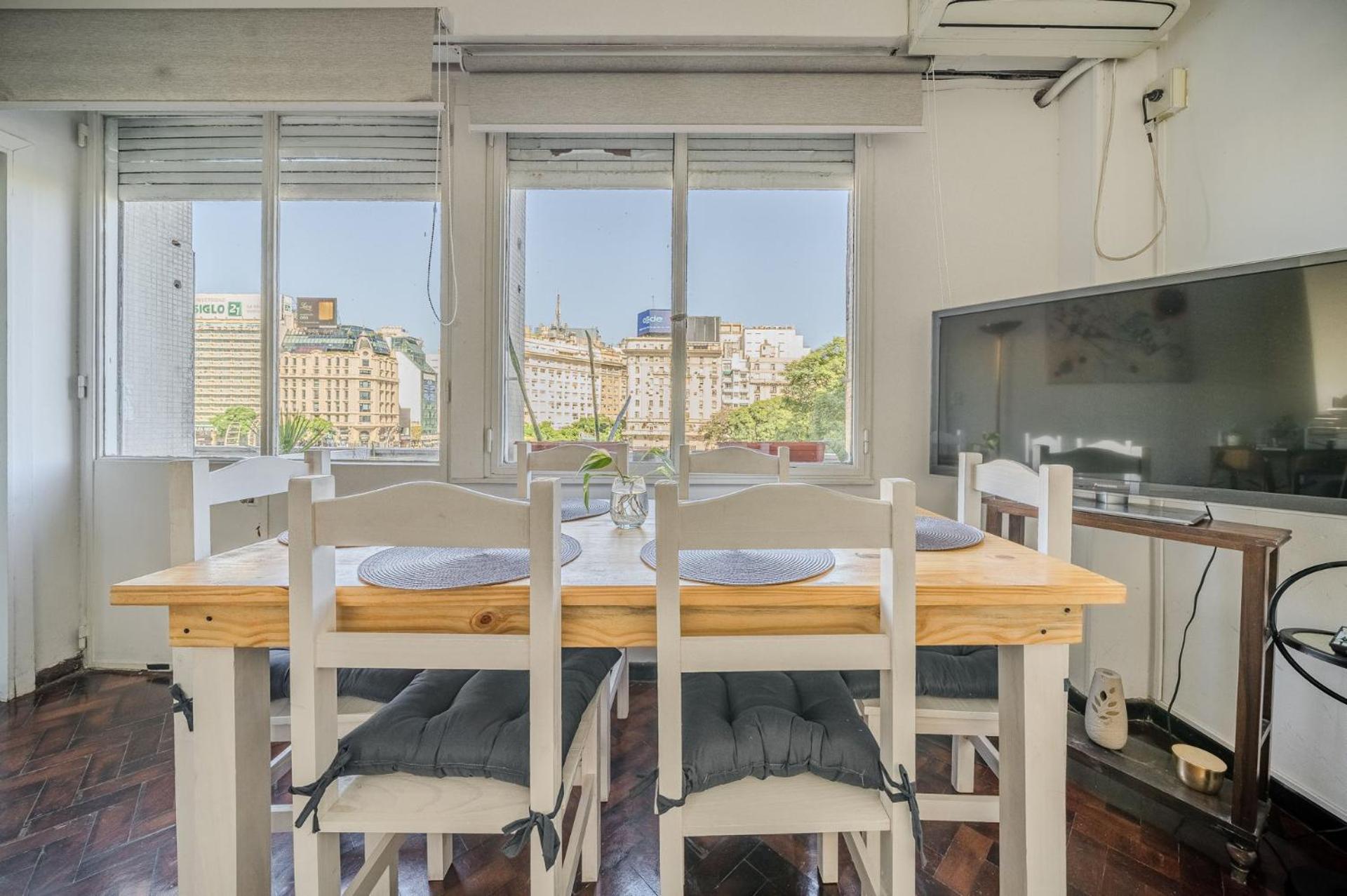 Hermoso Departamento Con Balcon Al Obelisco I