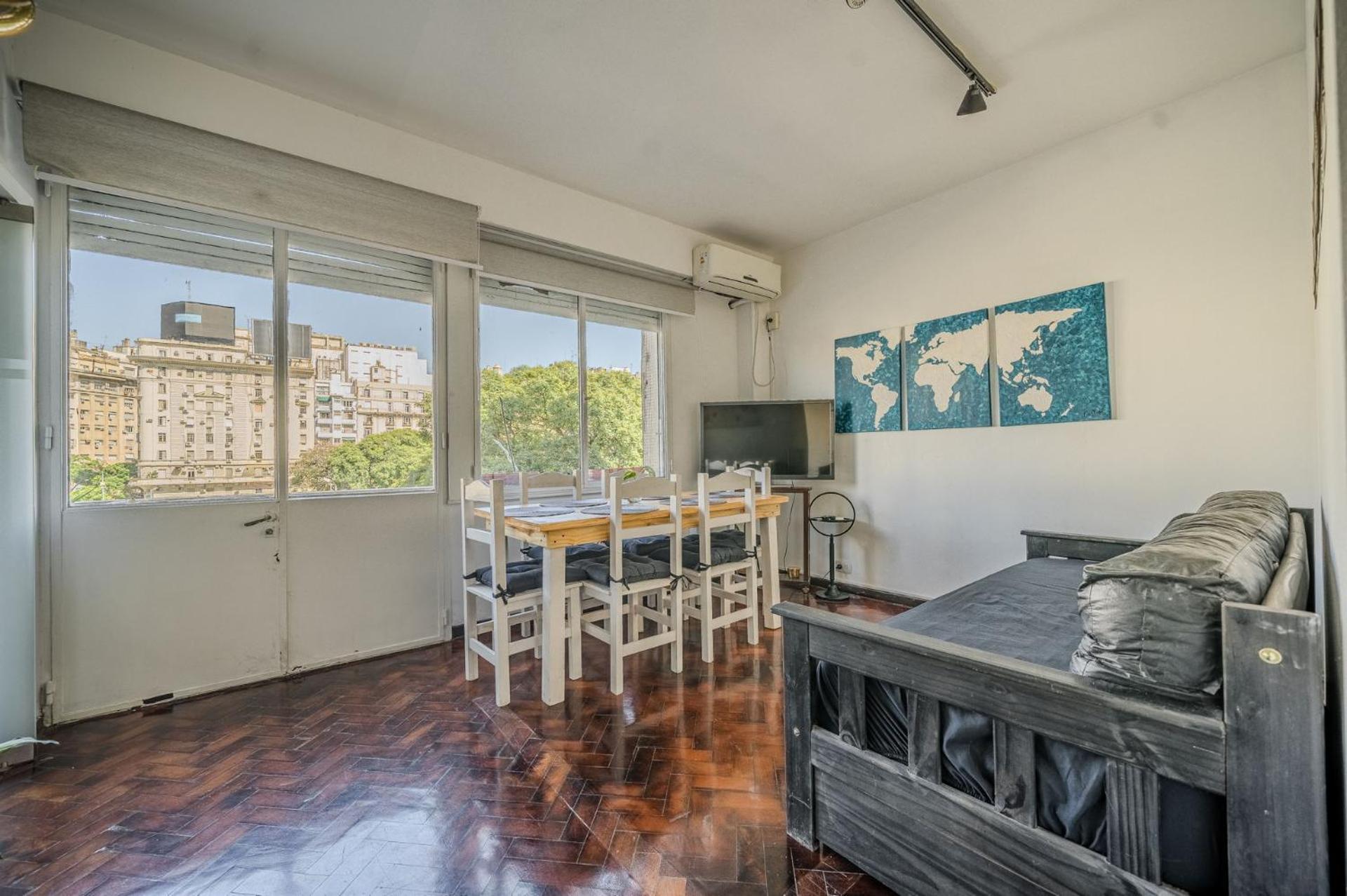 Hermoso Departamento Con Balcon Al Obelisco I Apartamento *