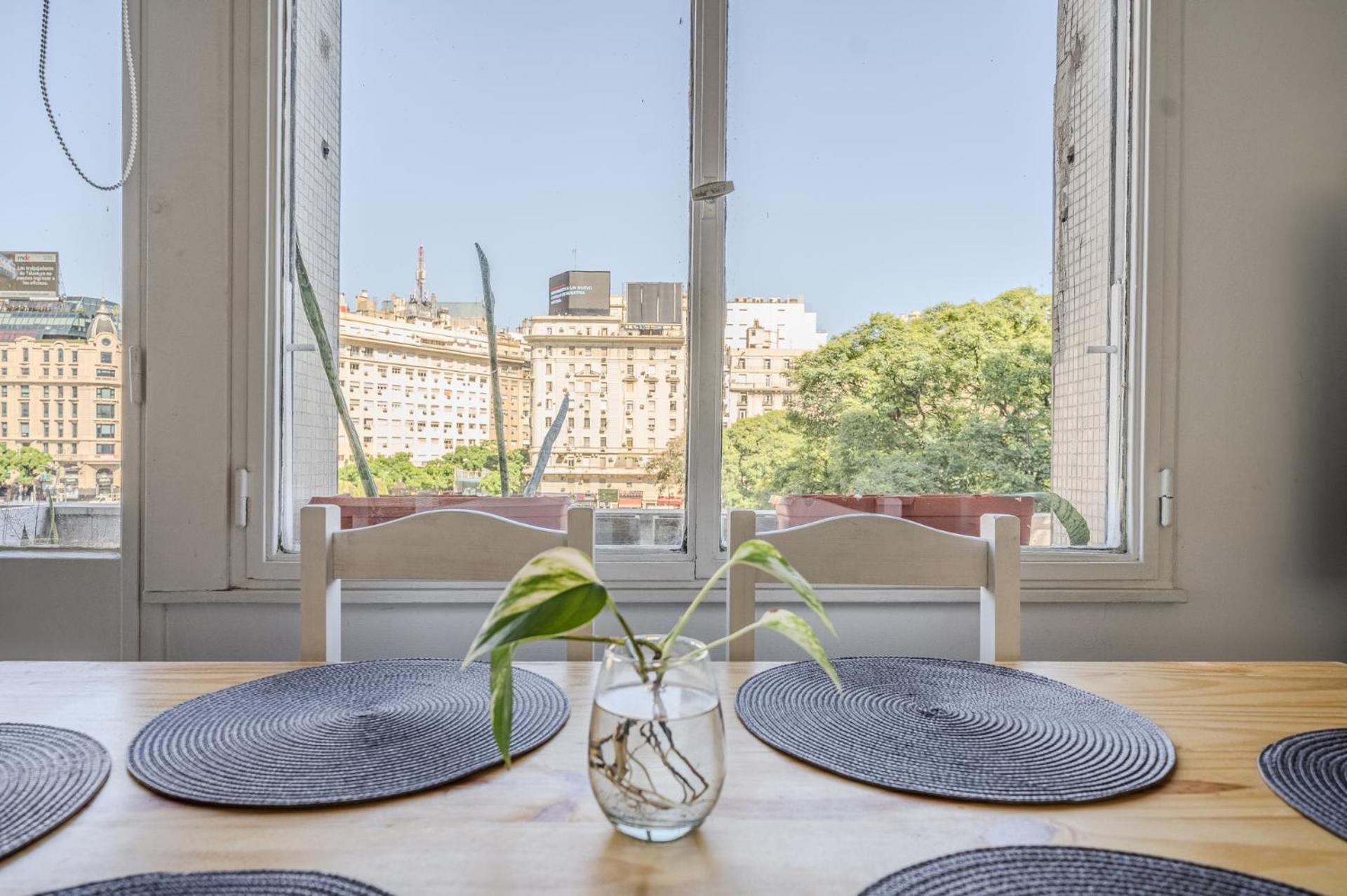 Hermoso Departamento Con Balcon Al Obelisco I Apartamento Ciudad Autónoma de Buenos Aires