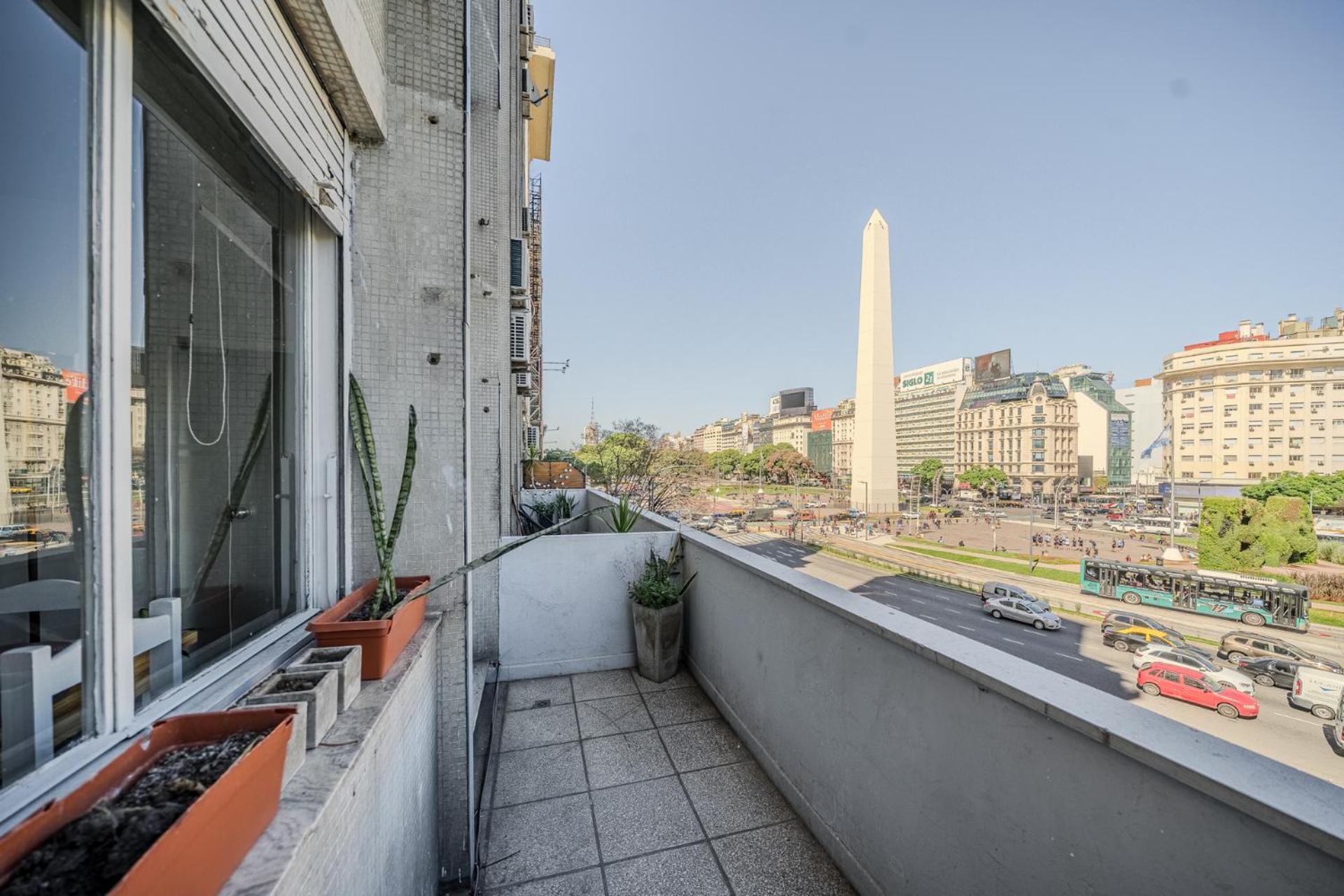 Hermoso Departamento Con Balcon Al Obelisco I *