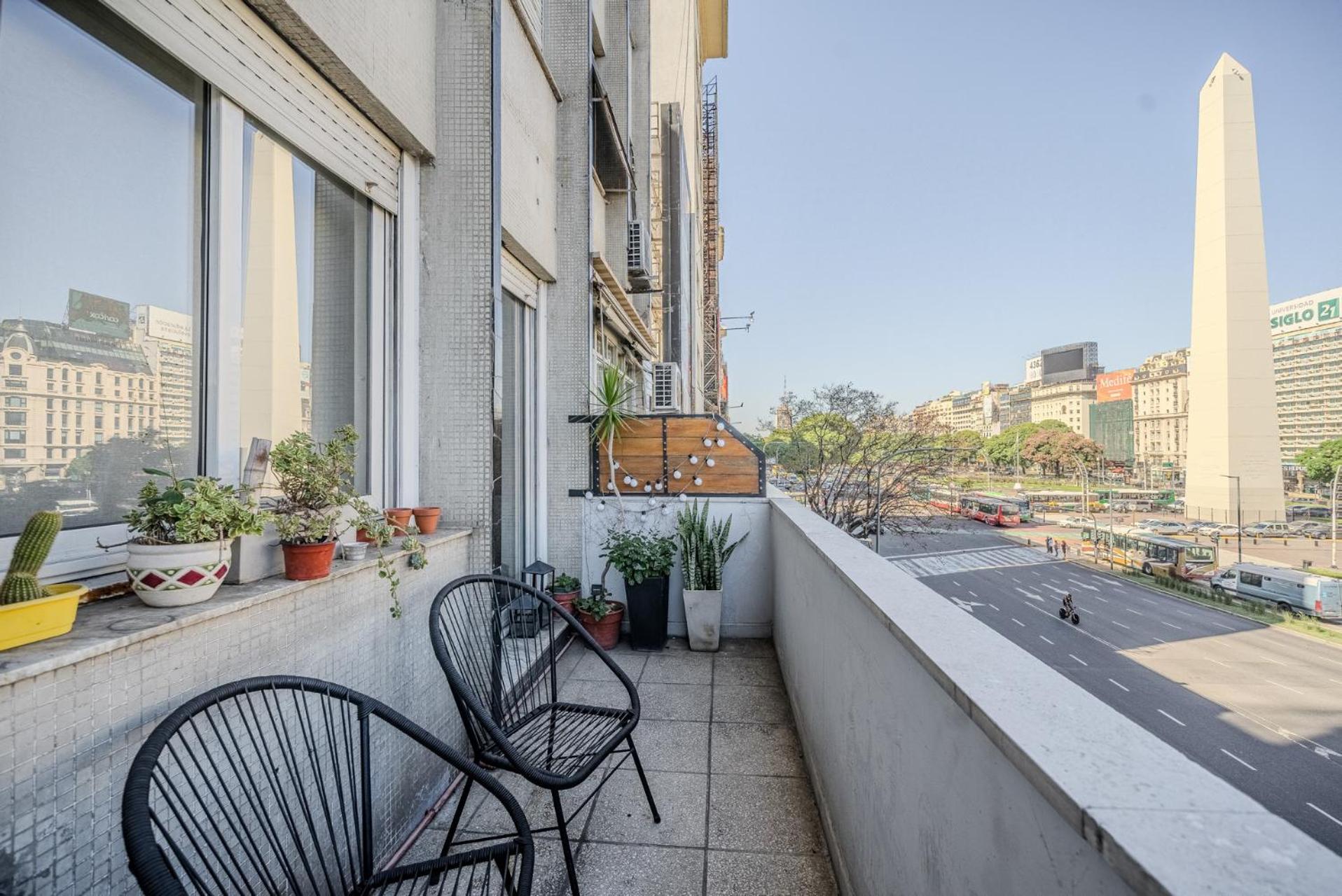 Hermoso Departamento Con Balcon Al Obelisco I * Ciudad Autónoma de Buenos Aires