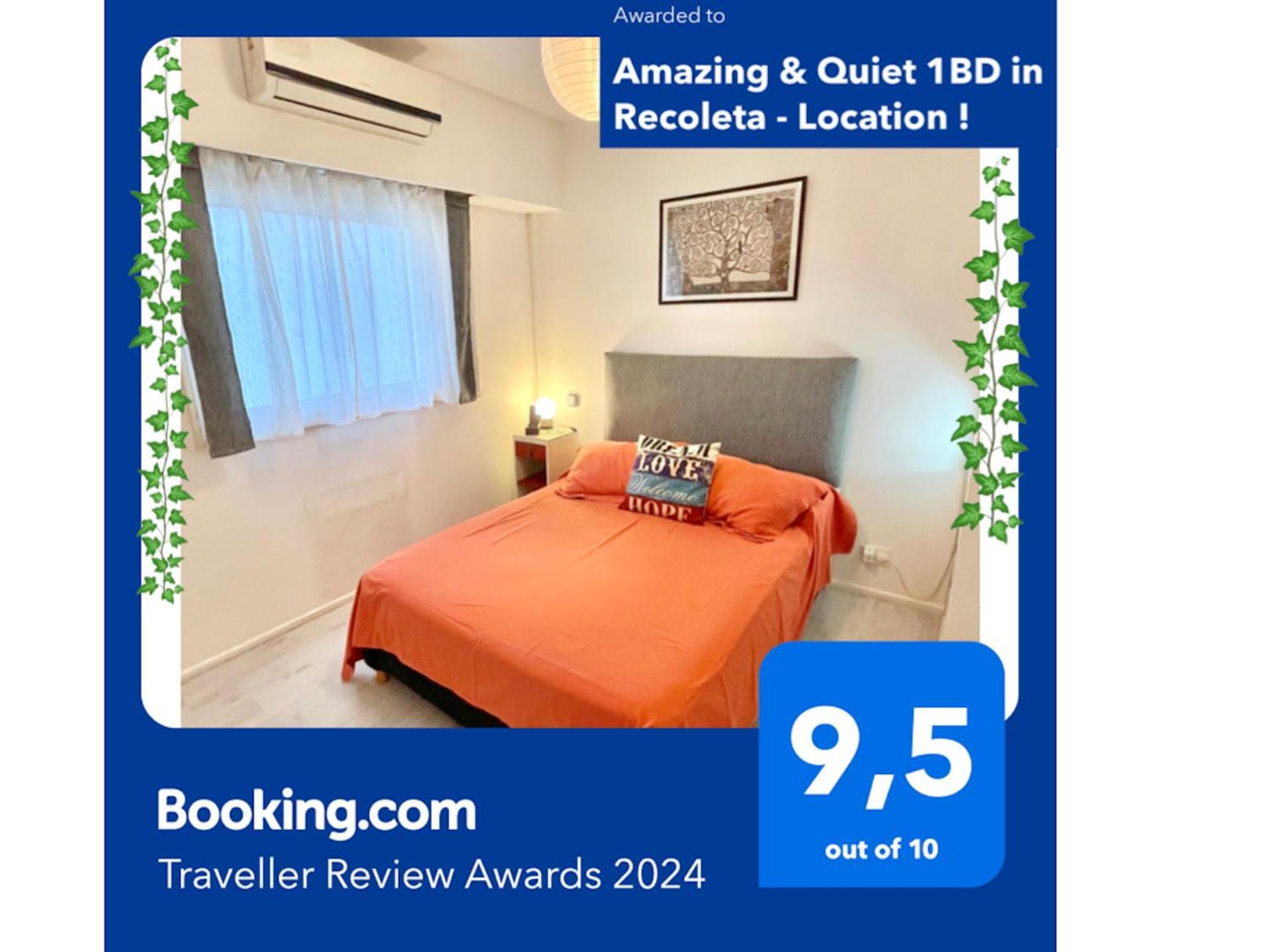 Apartamento Amazing & Quiet 1bd Apt In Recoleta - Location !! Ciudad Autónoma de Buenos Aires