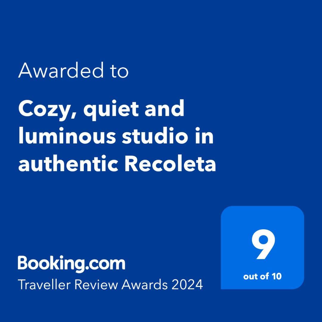 Cozy, Quiet&luminous In Authentic Recoleta *