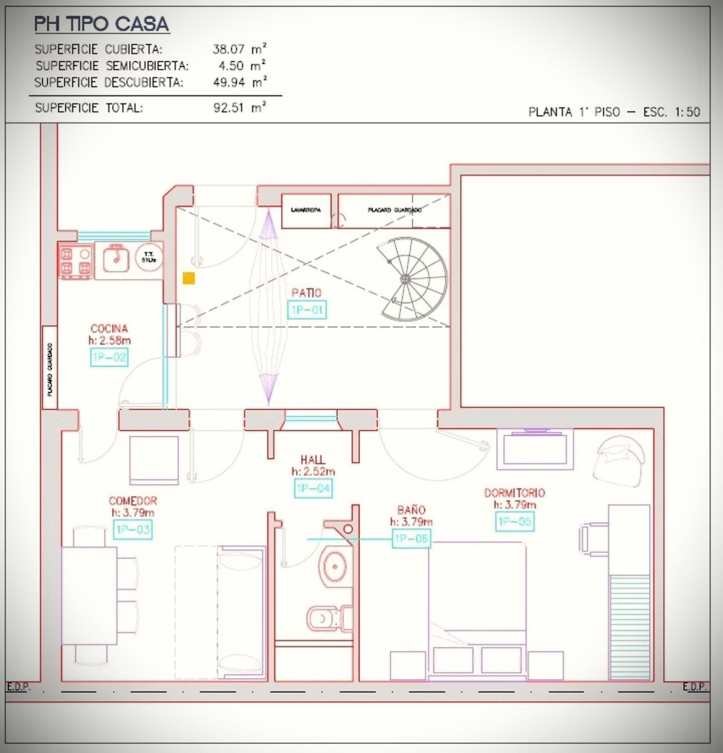 Ph Tipo Casa Con Patio - Palermo Hollywood - A Cuadras De Santa Fe Y Juan B Justo * Ciudad Autónoma de Buenos Aires