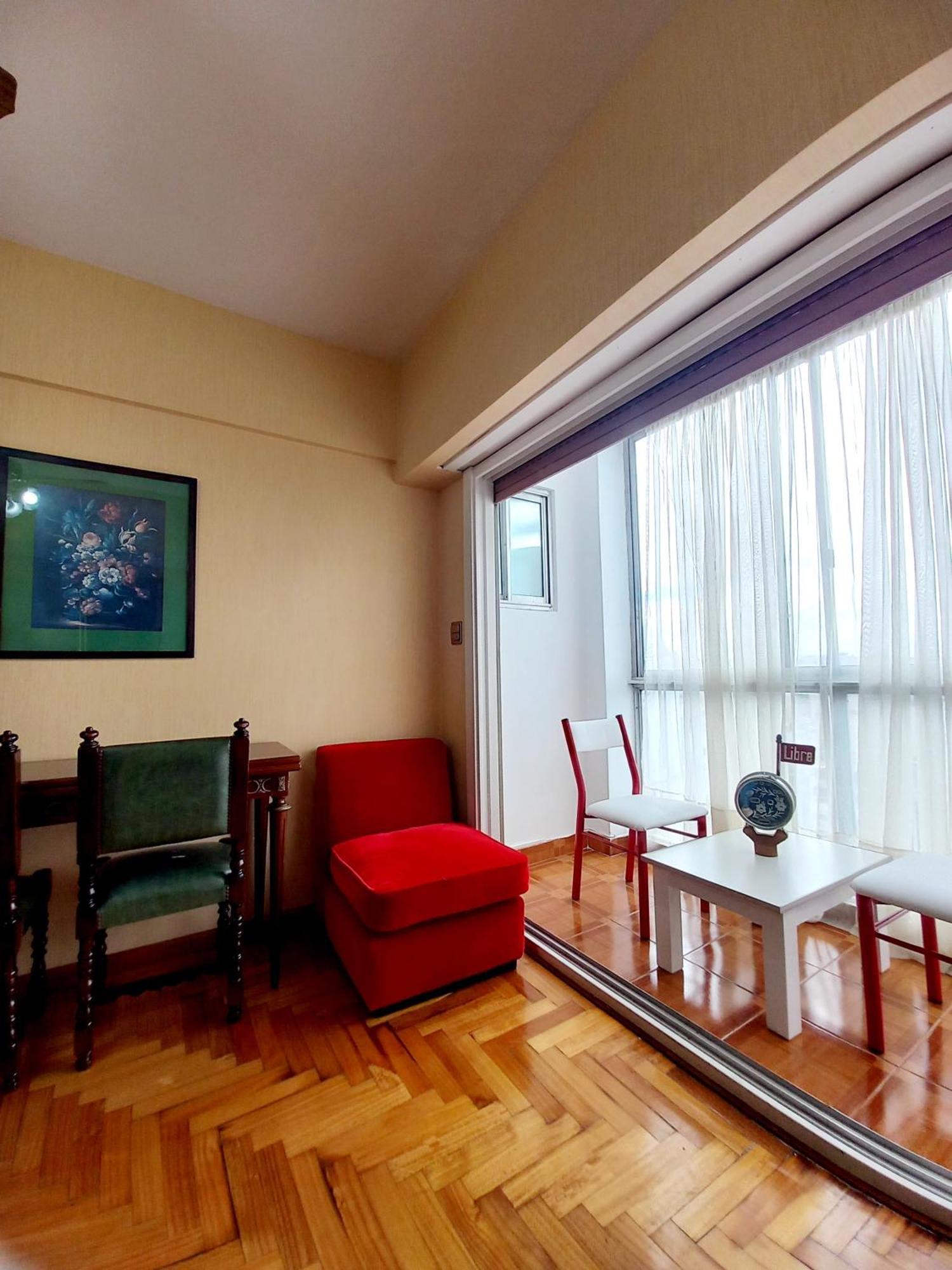 Apartamento Departamento Sobre Calle Corrientes, Obelisco *