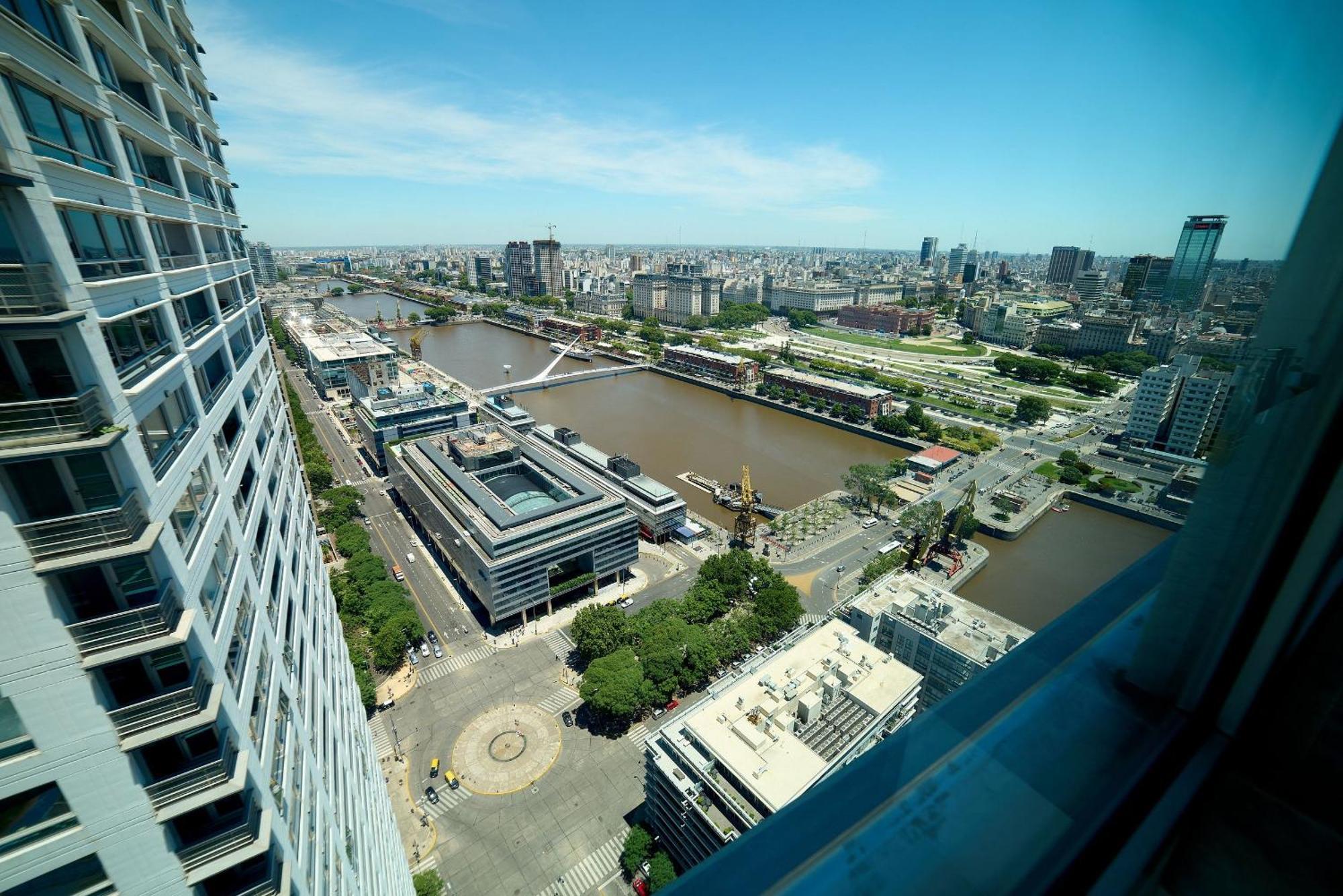 Puerto Madero Piso 38 Vista Rio Frente Al Hilton *