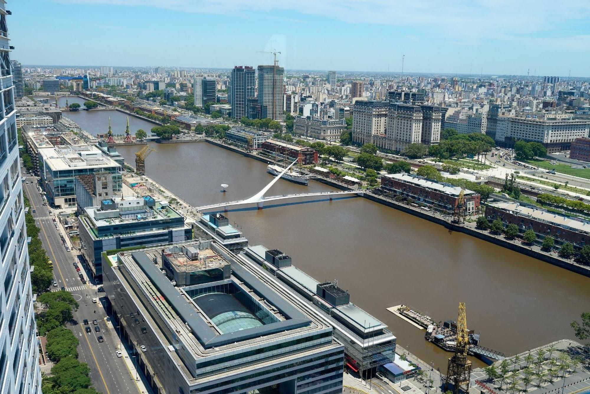 Puerto Madero Piso 38 Vista Rio Frente Al Hilton Apartamento