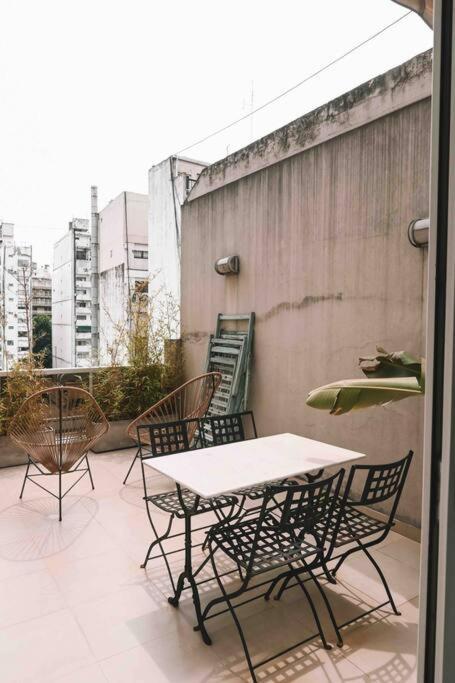 Apartamento Moderno Departamento En Recoleta 2 Personas Con Terraza Privada