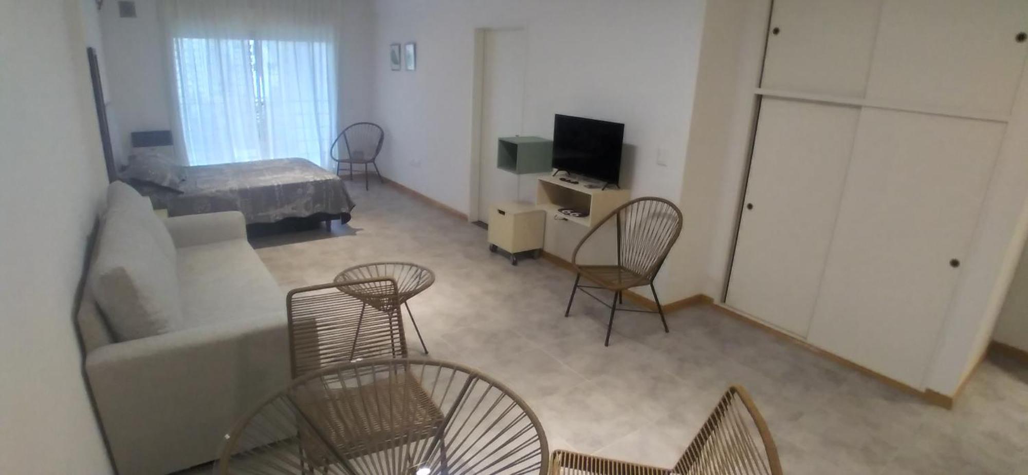 Apartamento Nicasio Apart Beige Cercano Movistar Arena, Obras Palermo, Centro, River, Velez