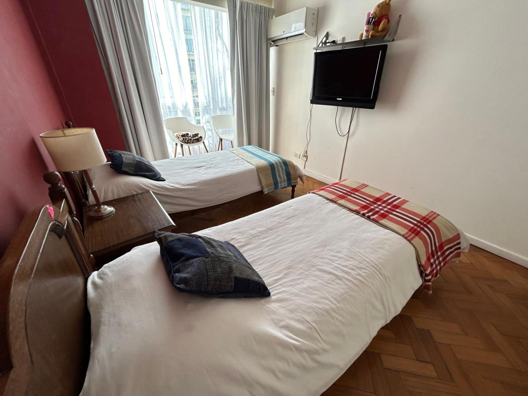 Apartamento Excelente Piso Muy Luminoso En Palermo *