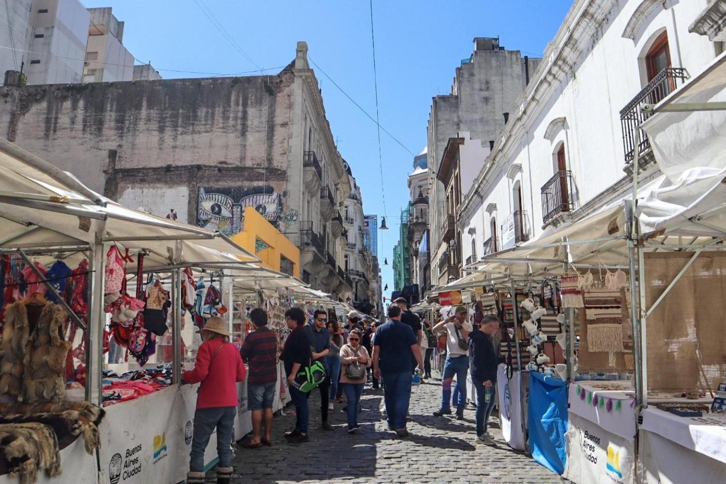 San Telmo Piso Uso Familiar Cincuenta Mil Pesos La Noche Apartamento Buenos Aires