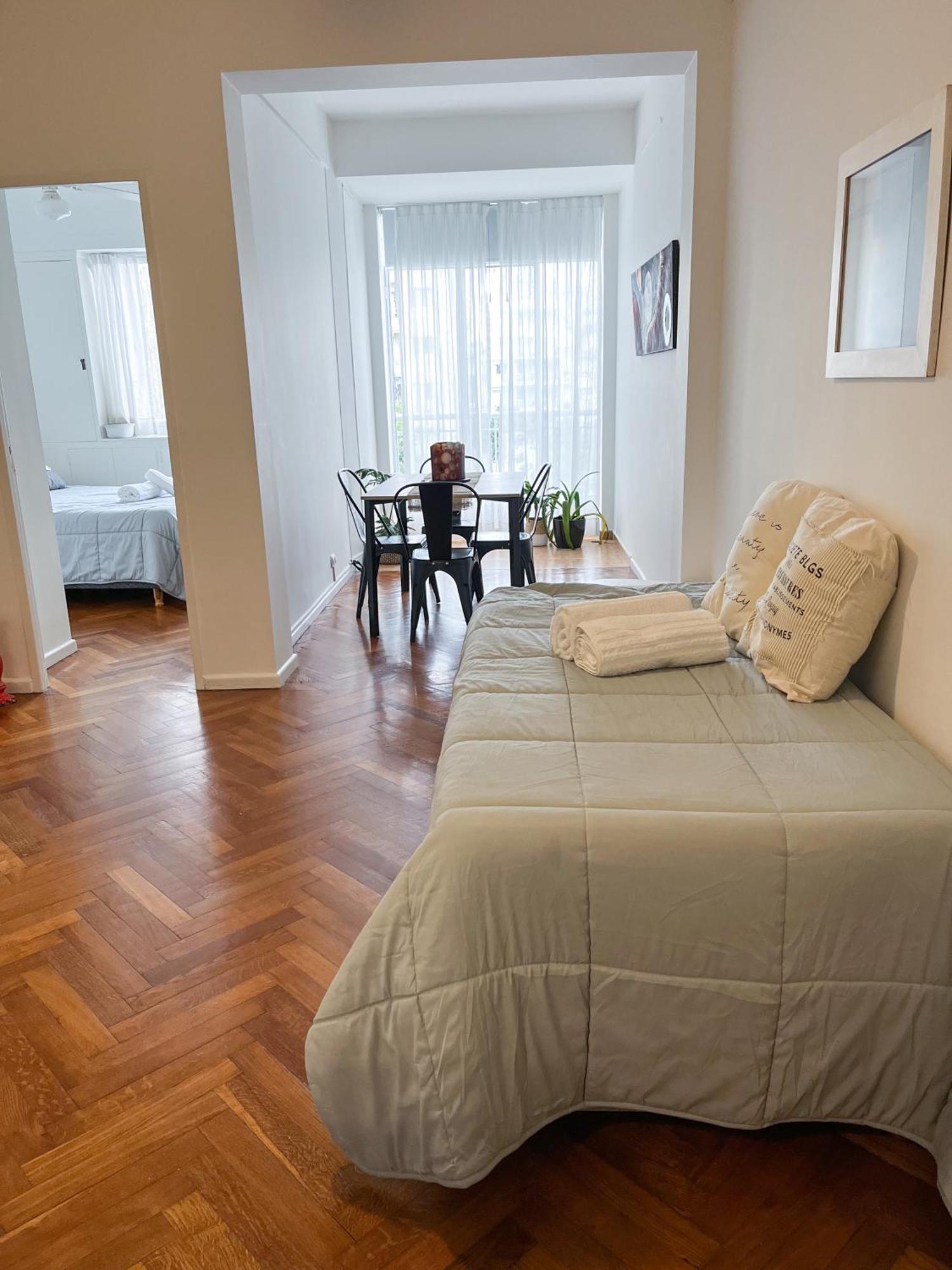 Apartamento Confort Y Luz En Recoleta 4 Pax *