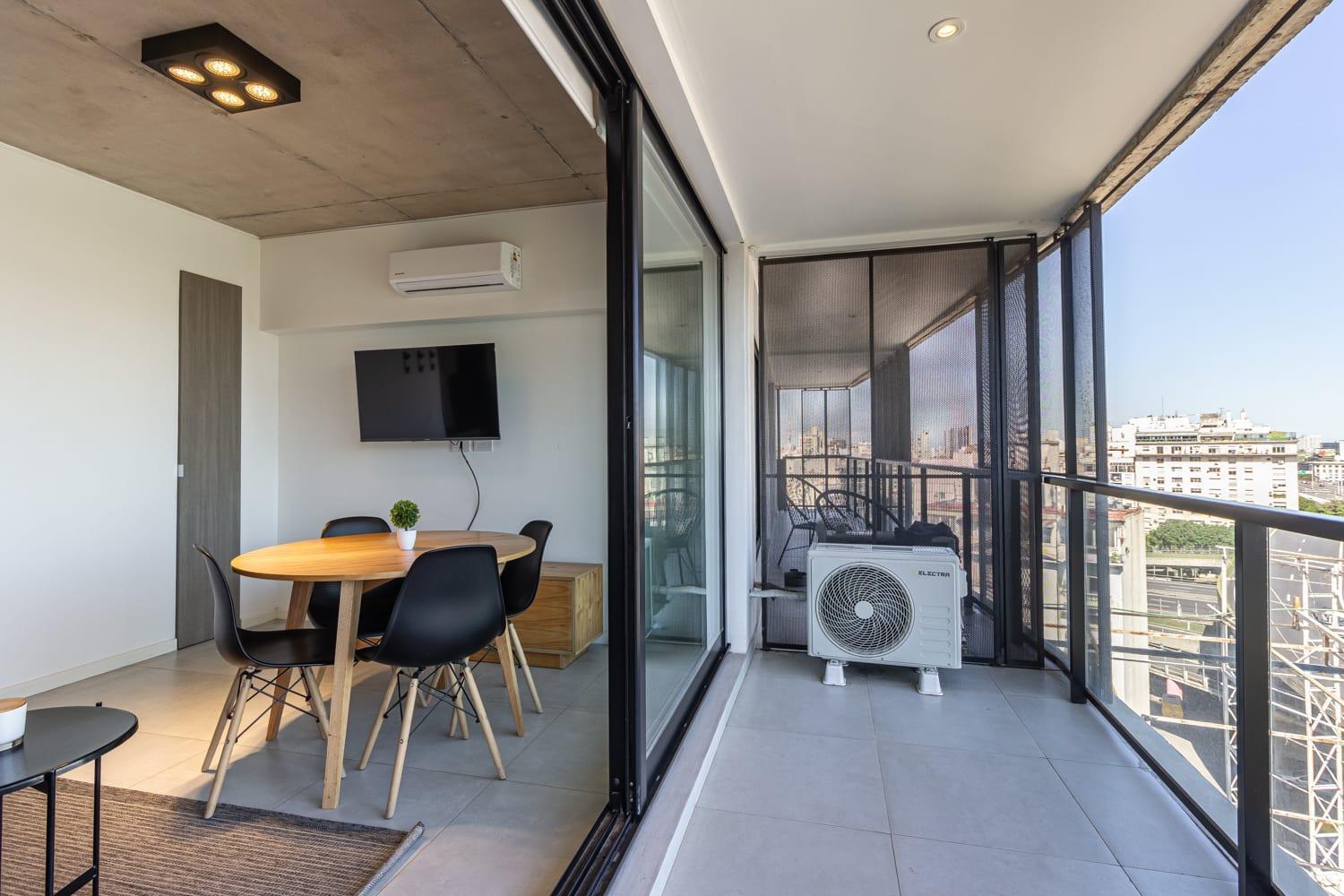 Nuevo Loft Con Vistas Increibles A La 9 De Julio Apartamento