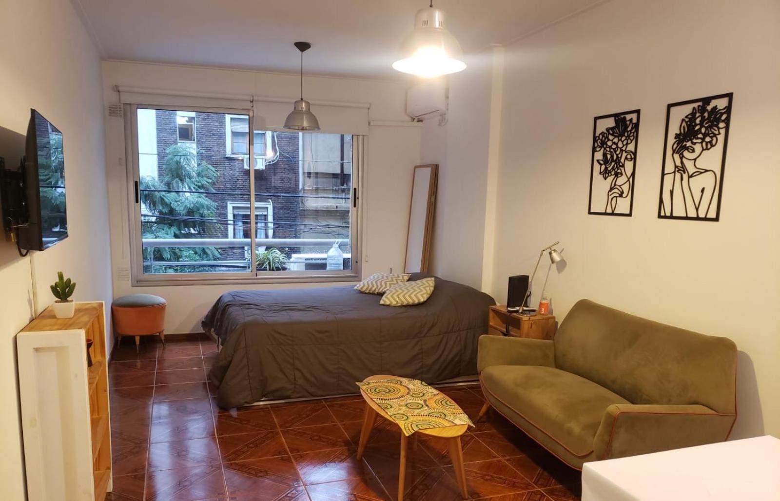 Apartamento Alquiler Temporal Luminoso Estudio En Palermo Ciudad Autónoma de Buenos Aires