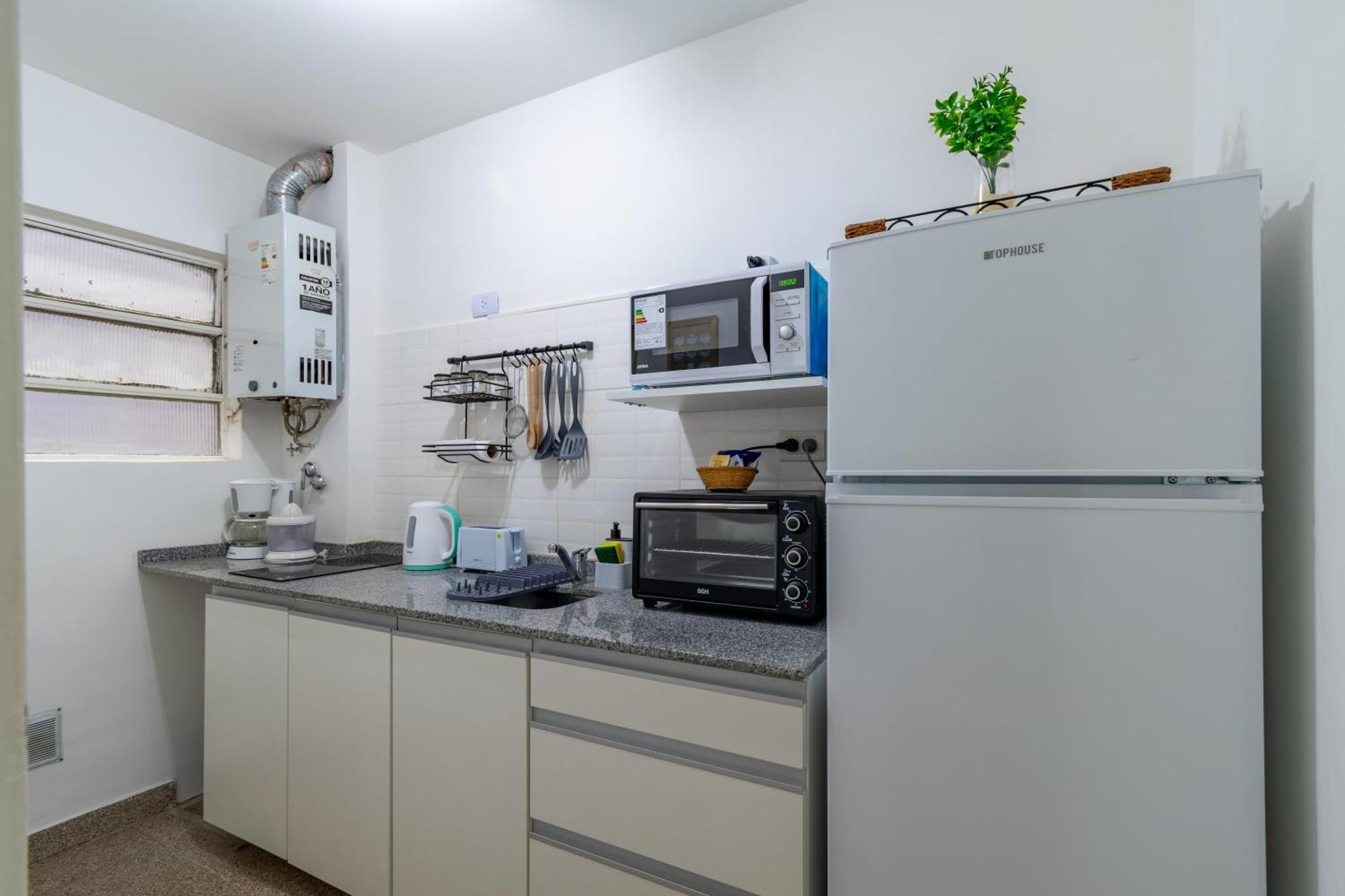 Apartamento Monoambiente Comodo En Palermo - Ba 17 *