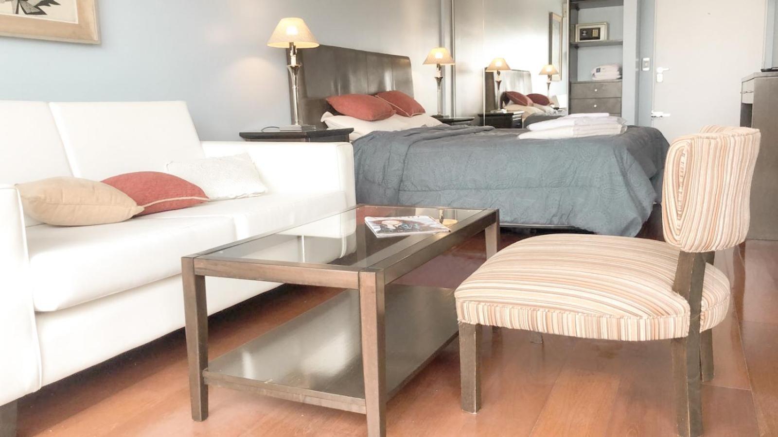Vacaciones De Lujo Sobre Av Santa Fe, 4p Full Amenities! La Recoleta, Centro De