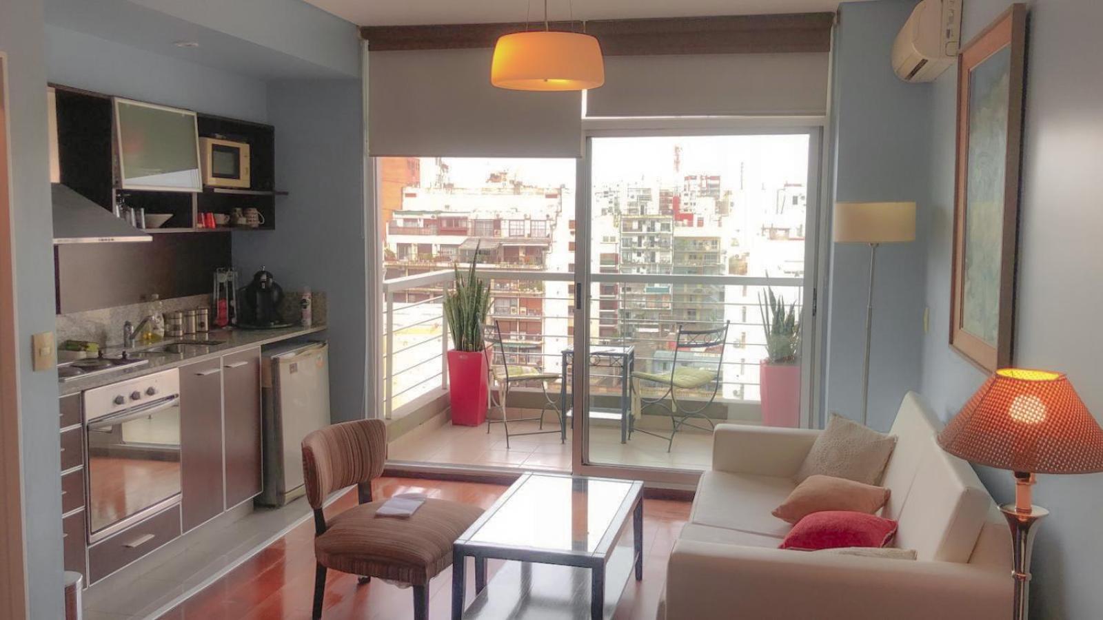 Vacaciones De Lujo Sobre Av Santa Fe, 4p Full Amenities! La Recoleta, Centro De Ciudad Autónoma de Buenos Aires