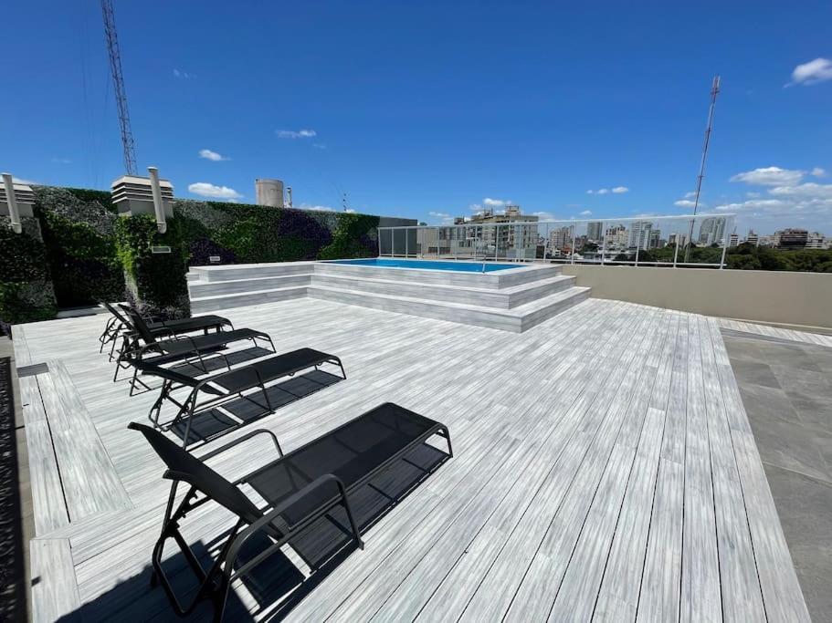 Moderno Estudio Parque Centenario Con Piscina- 5m