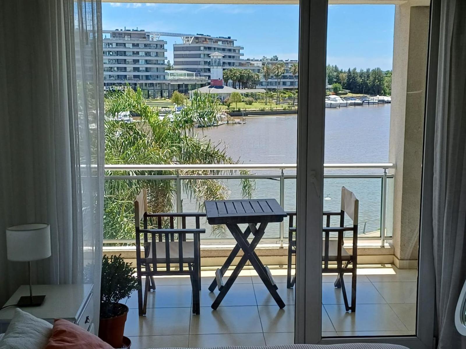 Apartamento Departamentos Bahia Grande Nordelta Con Balcon Y Vista A La Bahia Piscina Opcional Arancelada!!