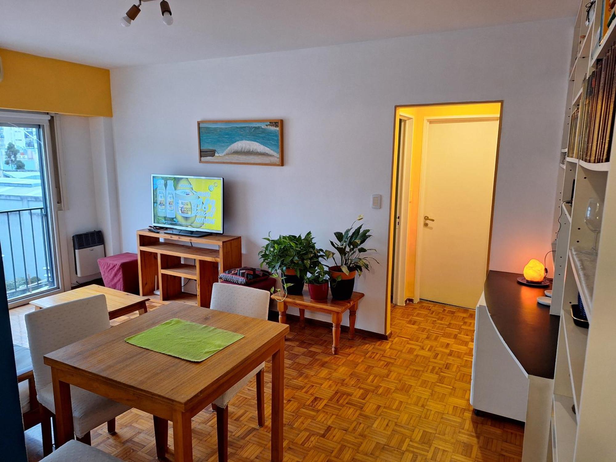 Departamento 2amb En Palermo, Luminoso Y Tranquilo Apartamento *