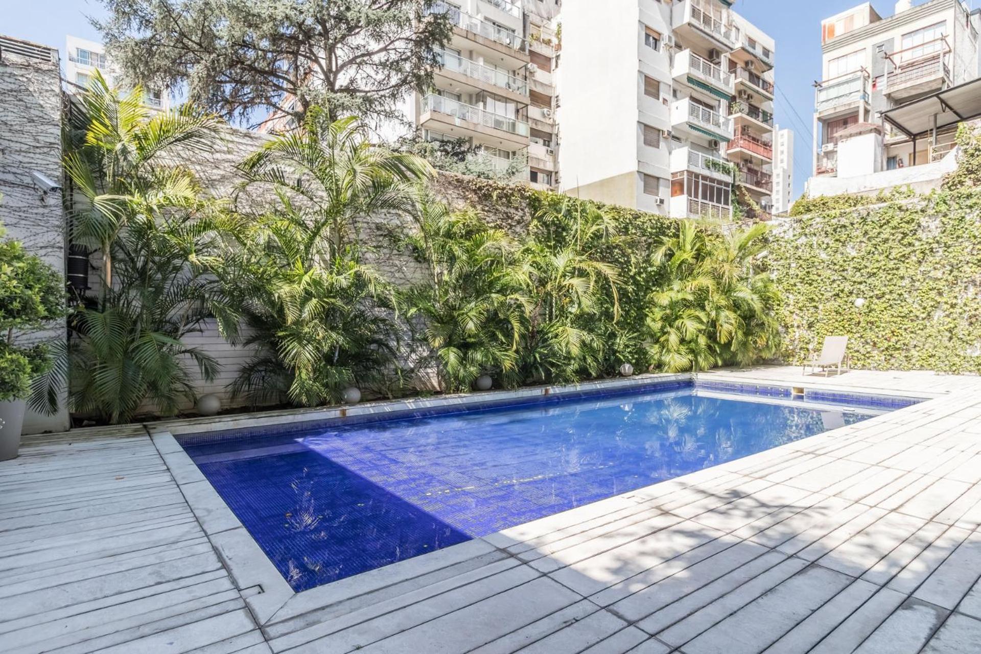 Depto Con Pileta Y Cochera S/c En El Lugar Palermo Apartamento