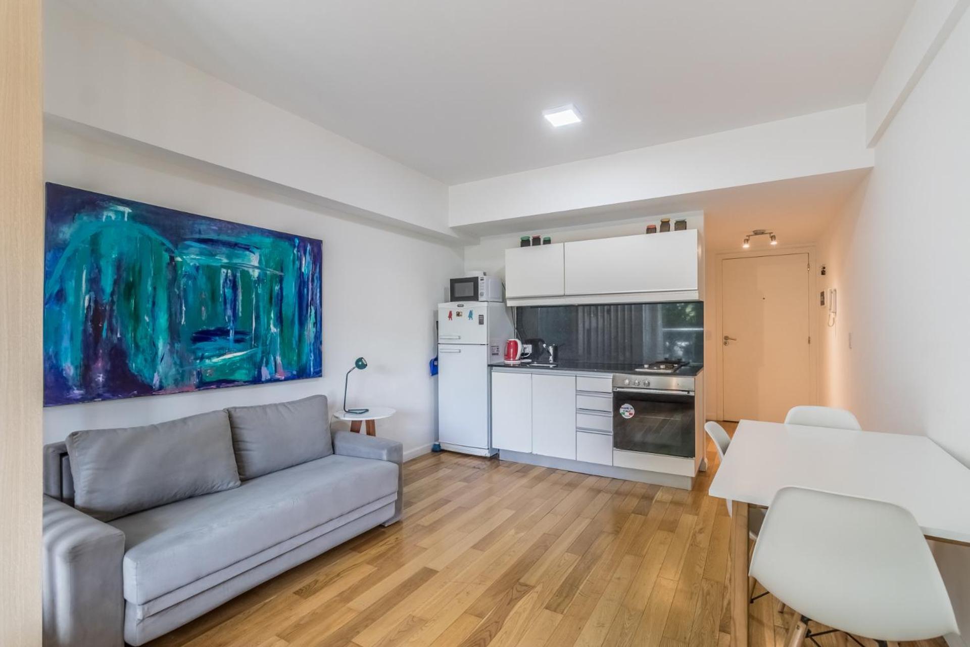 Apartamento Depto Con Pileta Y Cochera S/c En El Lugar Palermo
