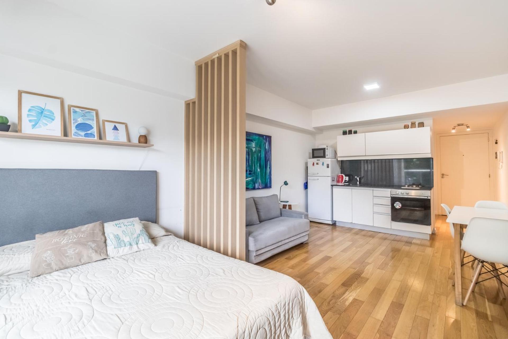 Apartamento Depto Con Pileta Y Cochera S/c En El Lugar Palermo *