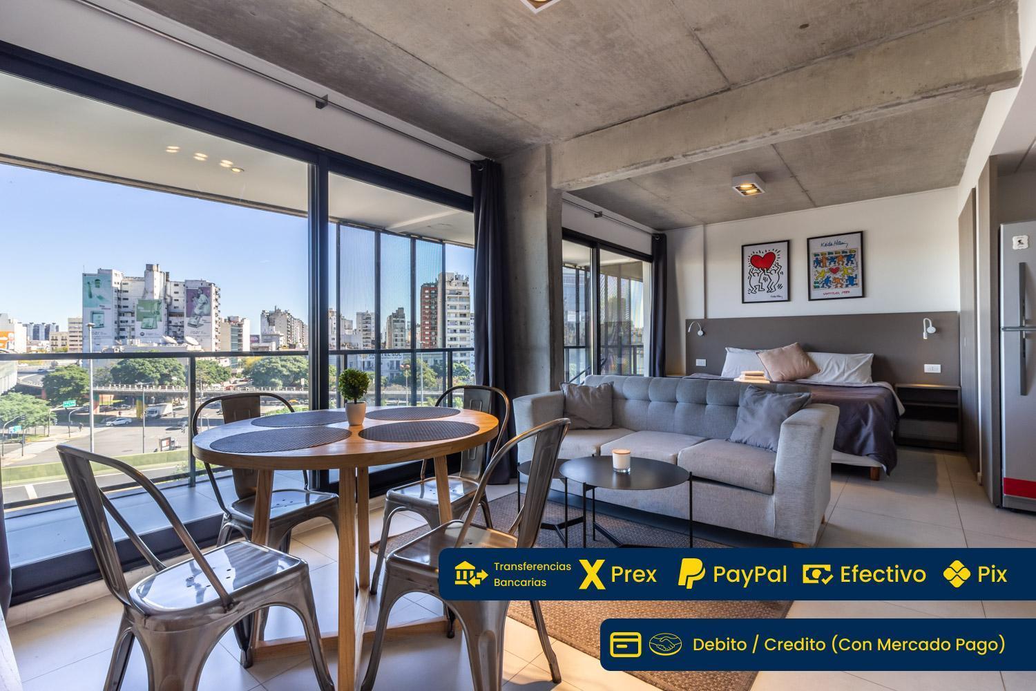 Сasa de vacaciones Loft Elegante A 5 Minutos De Puerto Madero 6b Ciudad Autónoma de Buenos Aires