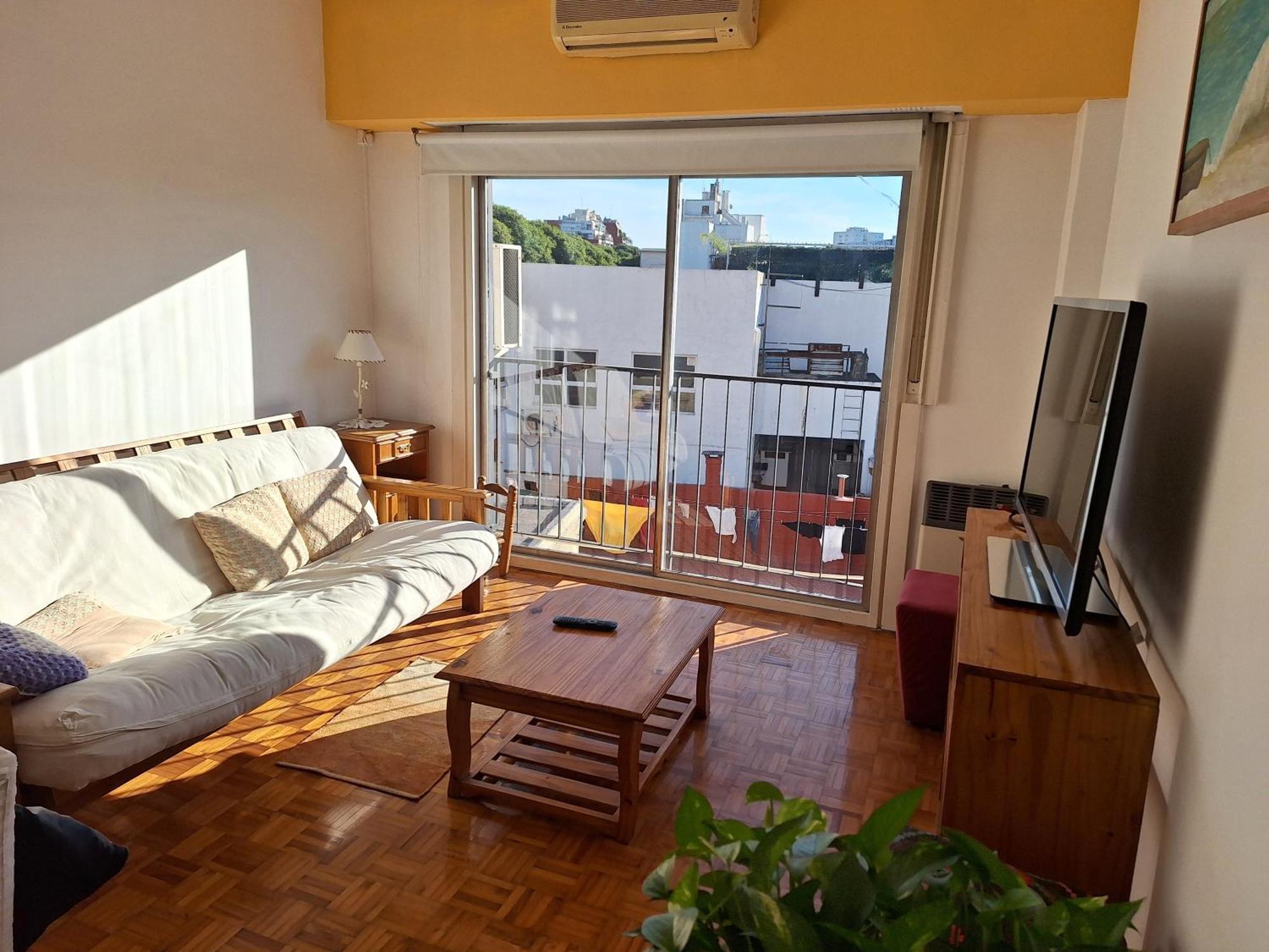 Departamento 2amb En Palermo, Luminoso Y Tranquilo Apartamento