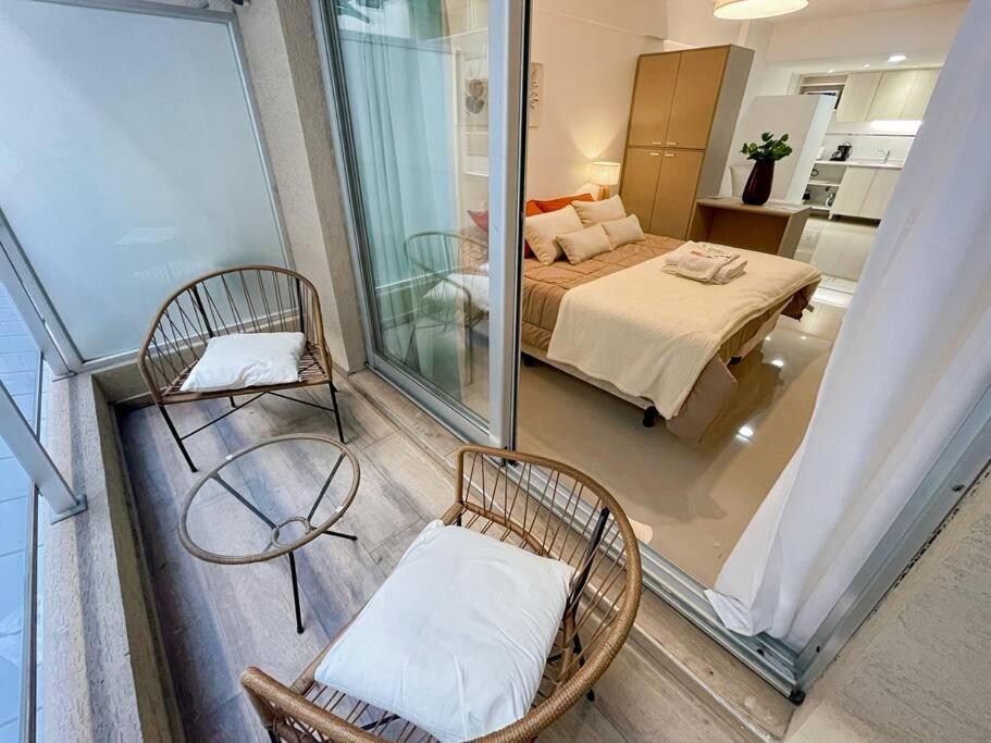 Apartamento Hermoso Estudio Con Balcon Y Piscina- Paseo De La Cisterna- Uf 222 Ciudad Autónoma de Buenos Aires