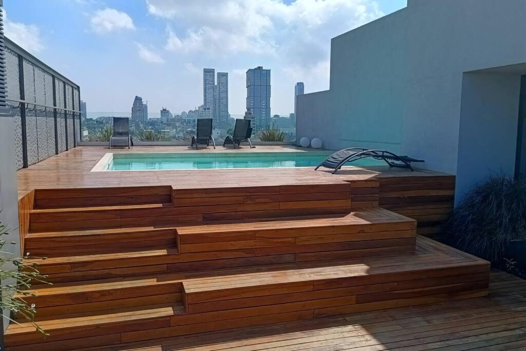 Amplio Mono En Palermo Hollywood Laundry Piscina Seguridad *