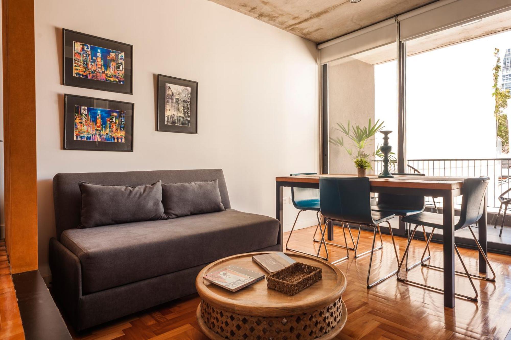 Apartamento Live And Enjoy Cozy En Palermo Hollywood C1c *