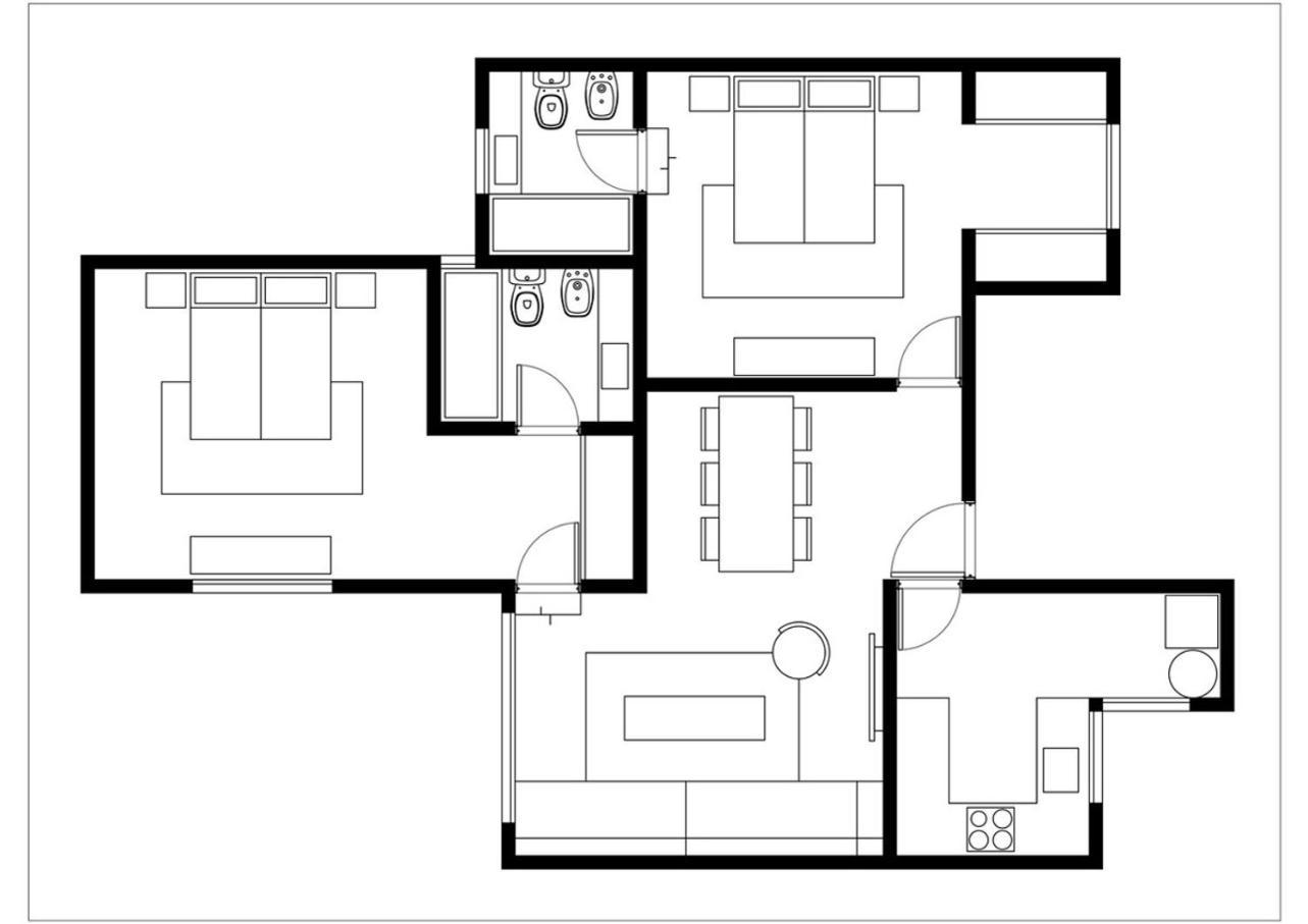 Fliphaus Ayacucho 1800 - 2 Bd En-suite Recoleta Apartment