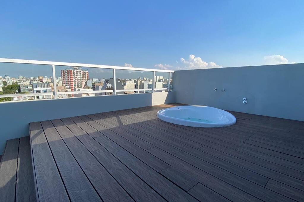 Apartamento Mono En Palermo Hollywood Gym Laundry Jacuzzi 100mts Mercado De Pulgas