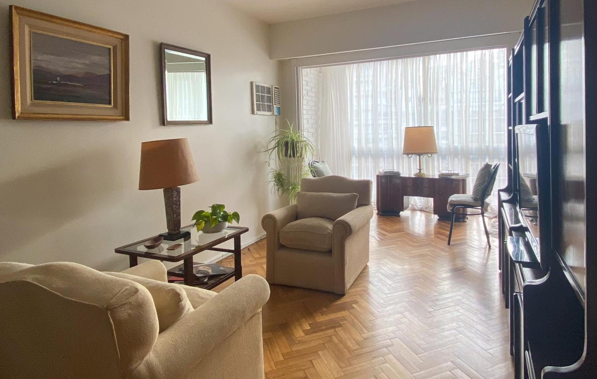 Apartamento Rentup - Elegancia Y Comodidad En Recoleta Departamento Con Balcon *