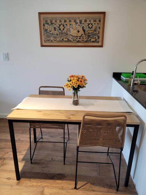 Apartamento Hermoso Estudio Piscina Lavarropas Seguridad Palermo 50mts Trinidad