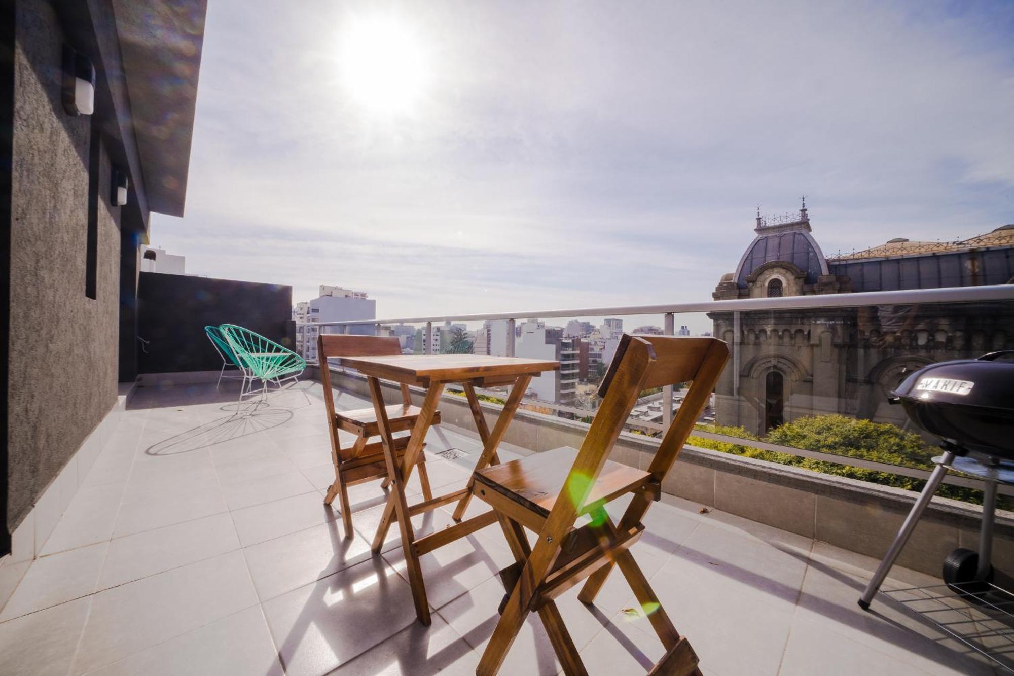 Elegante Y Moderno Departamento Con Terraza Apartamento Ciudad Autónoma de Buenos Aires