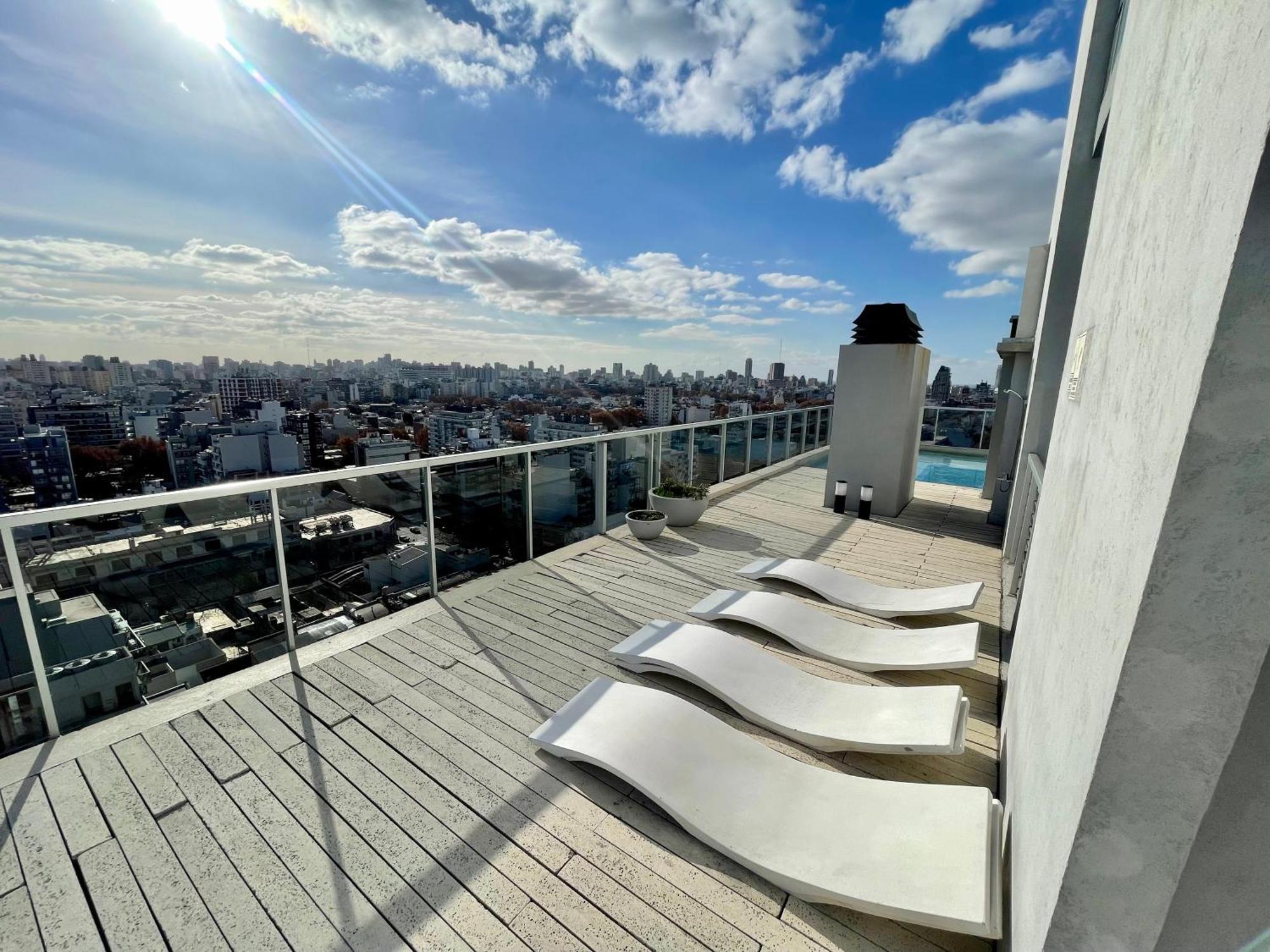 Apartamento Torre Mirador Palermo Hollywood Pileta & Parking