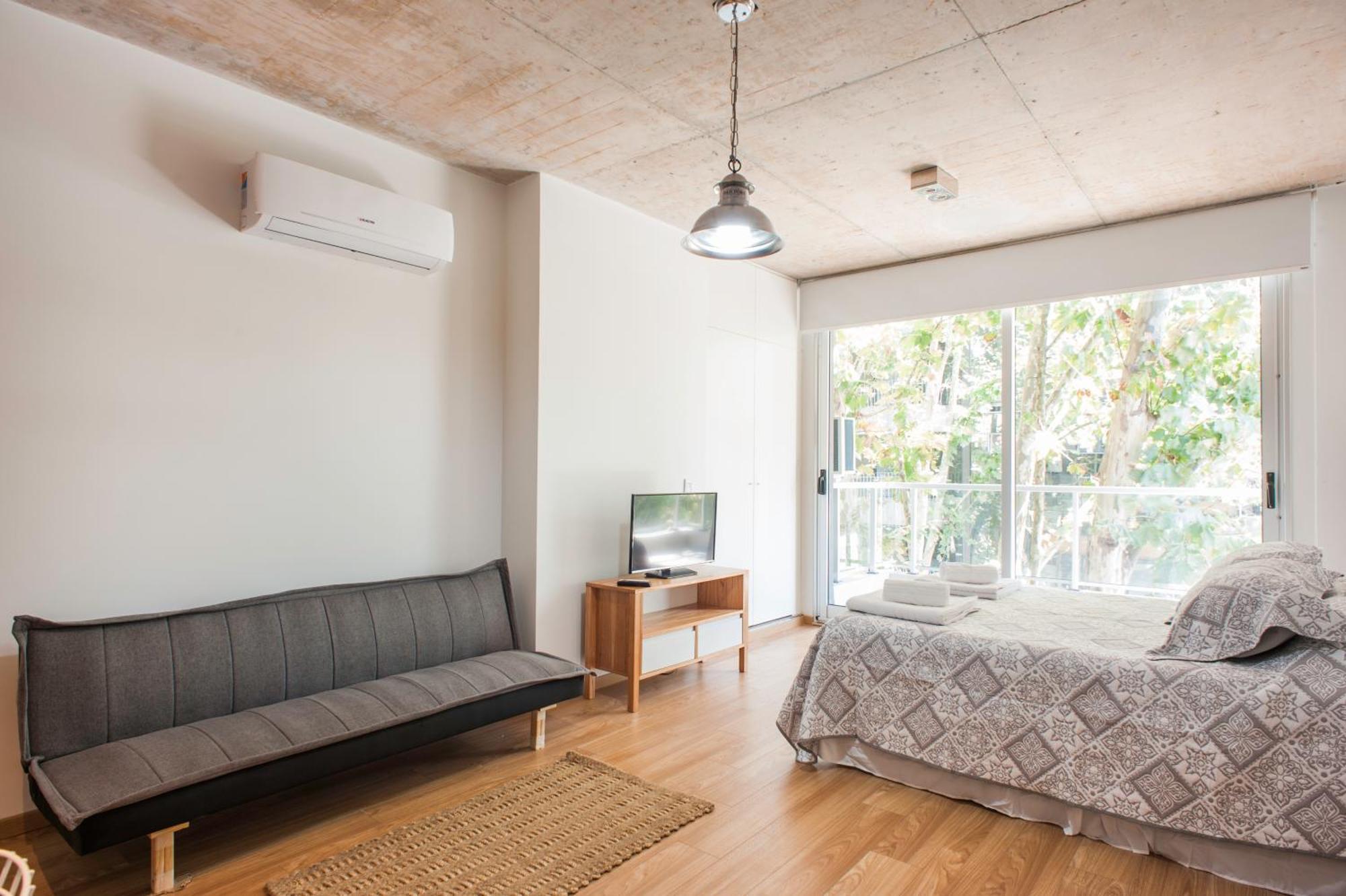 Amplio Estudio En Palermo Hollywood Apartamento