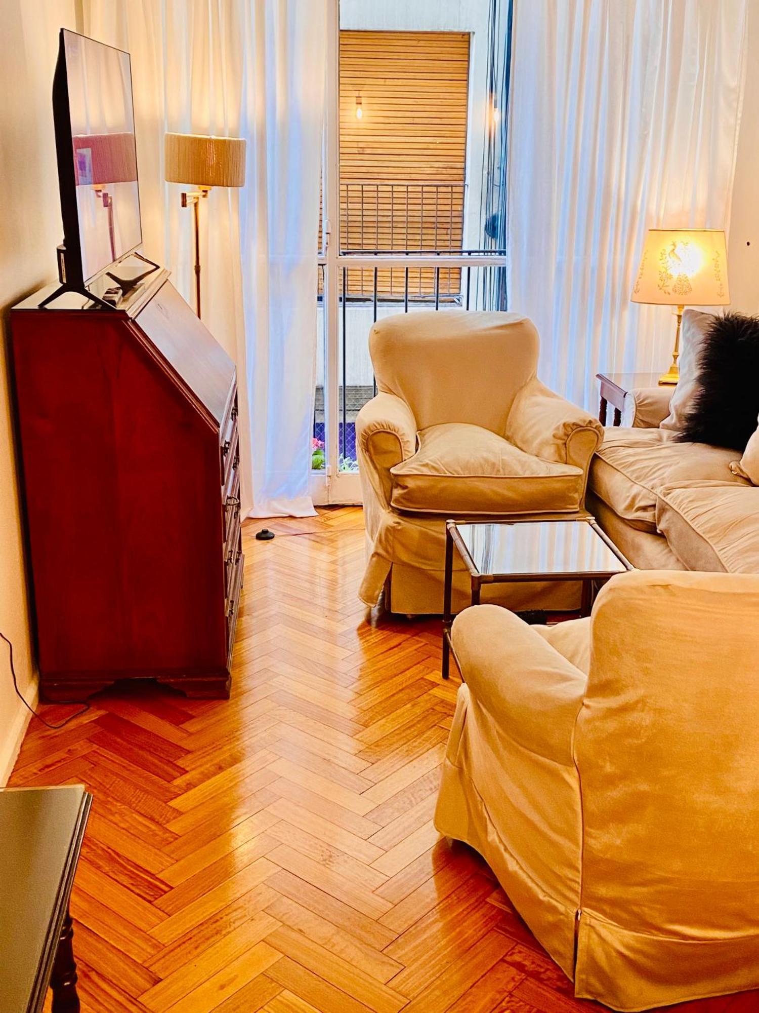 Apartamento Recoleta Elegante 3 Ambientes Facultades Y Museos