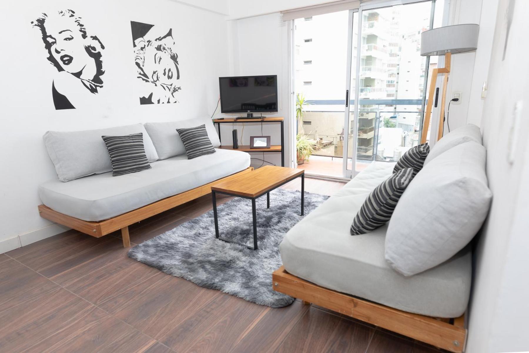 Comodo 2 Ambientes En Palermo, Canitas! Apartamento *