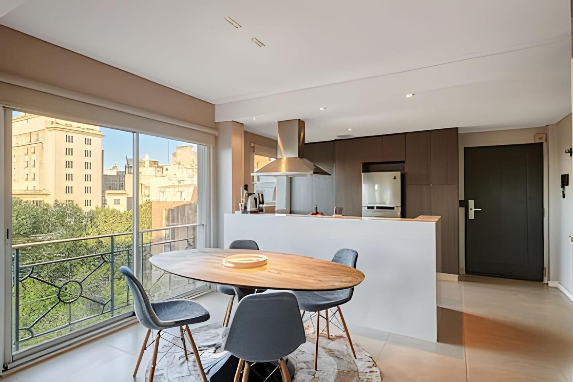 Terraza Privada Con Parrilla En Recoleta Apartamento Ciudad Autónoma de Buenos Aires