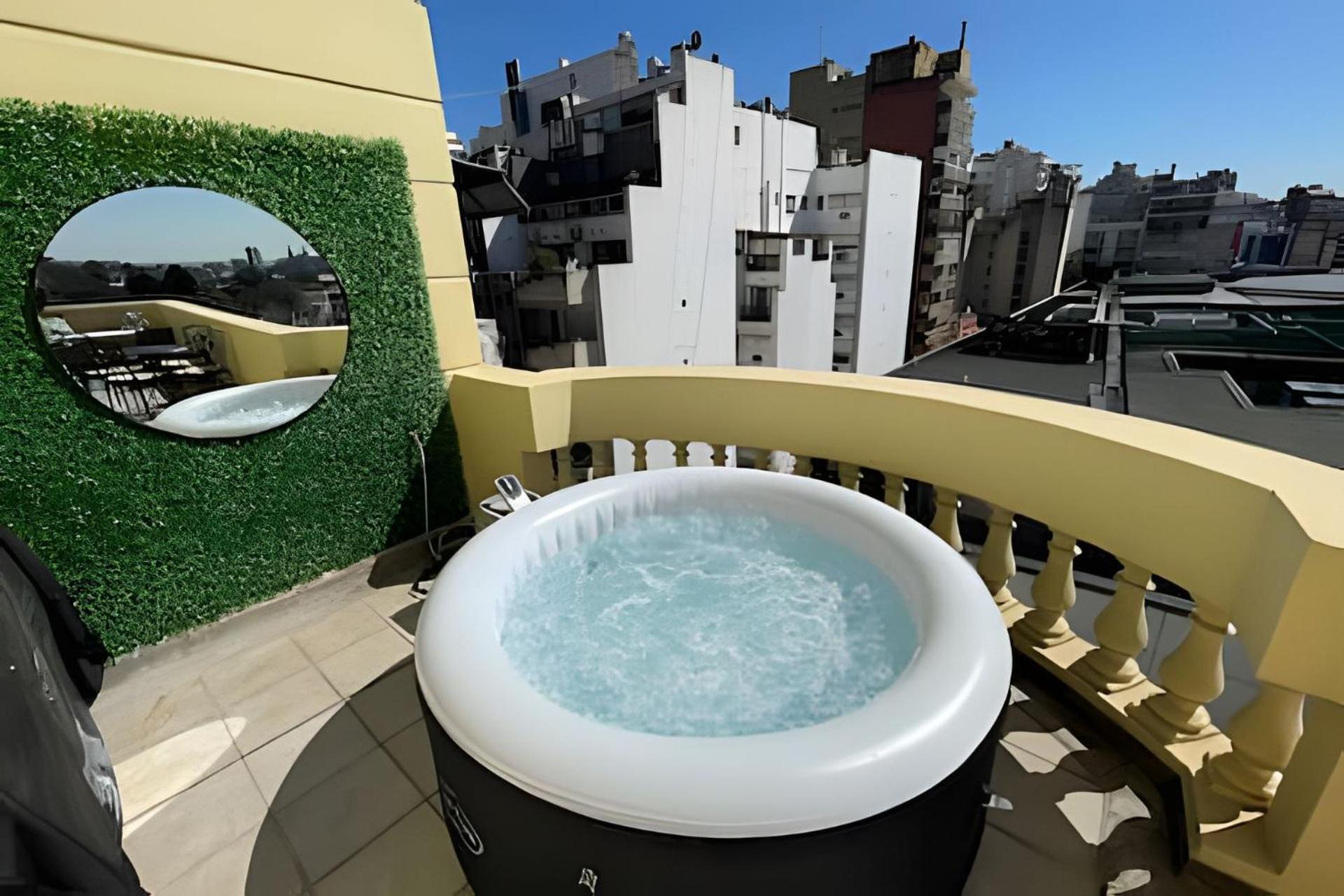 Terraza Privada Con Parrilla En Recoleta Apartamento Ciudad Autónoma de Buenos Aires