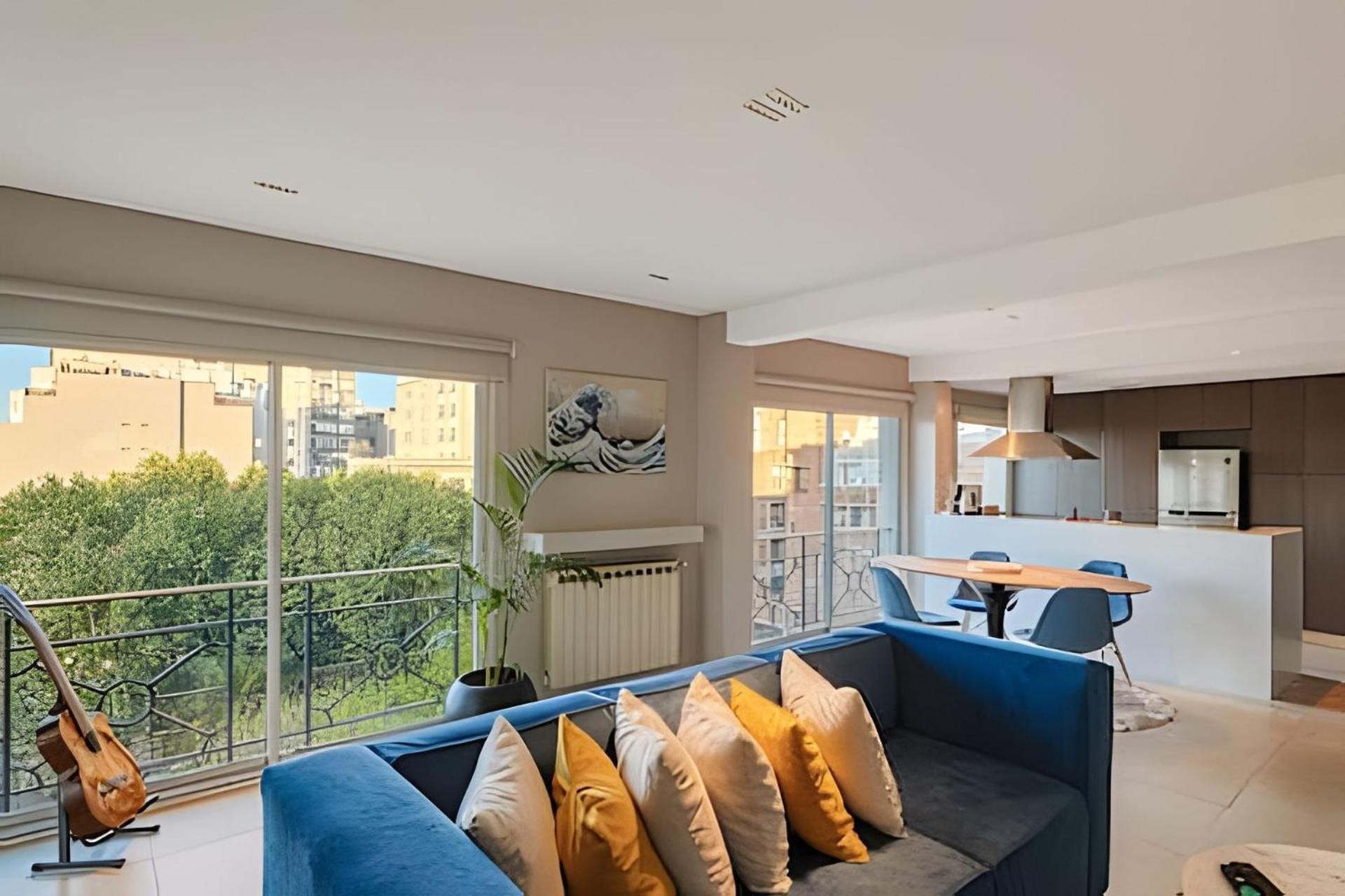 Terraza Privada Con Parrilla En Recoleta Apartamento *