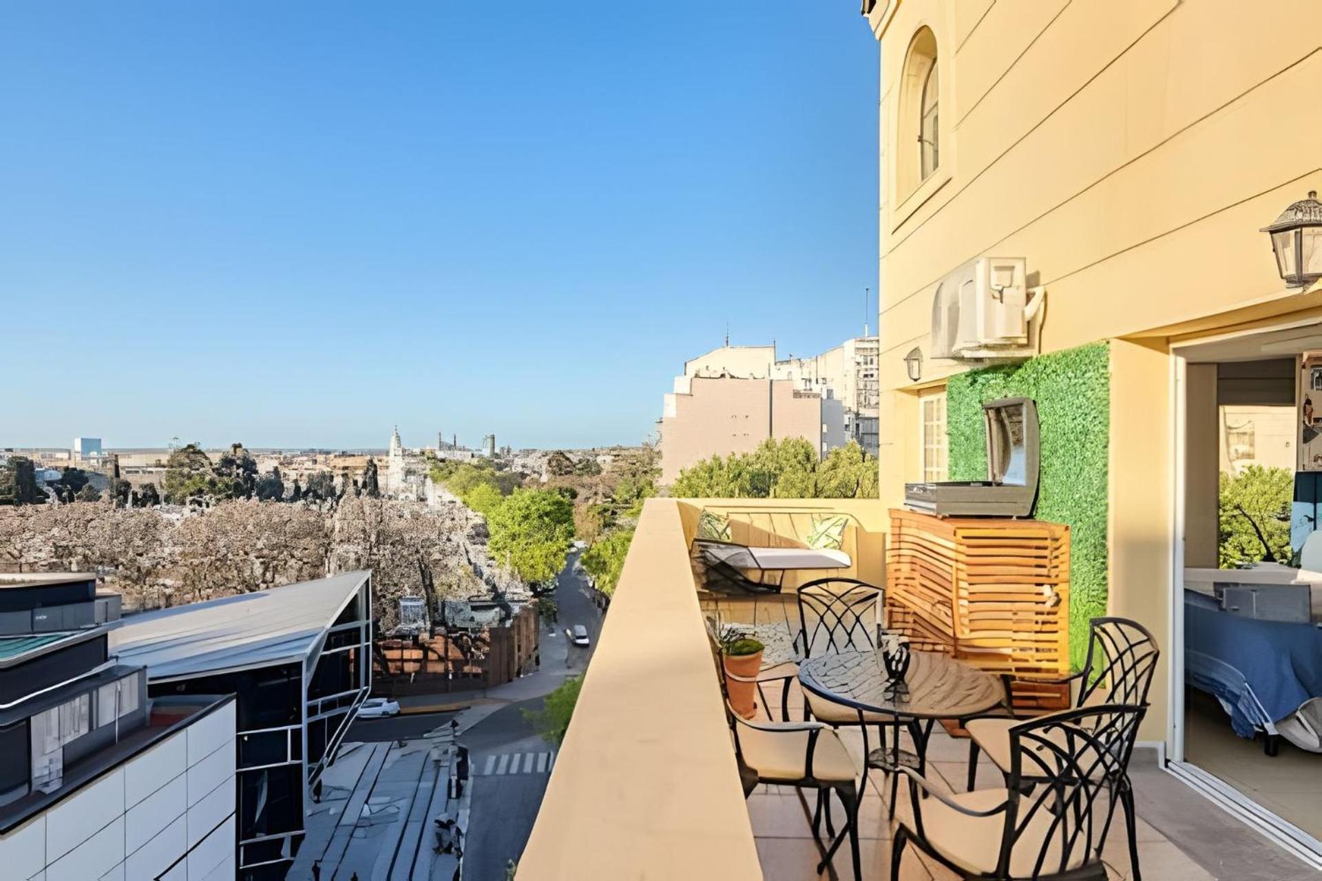 Apartamento Terraza Privada Con Parrilla En Recoleta Ciudad Autónoma de Buenos Aires