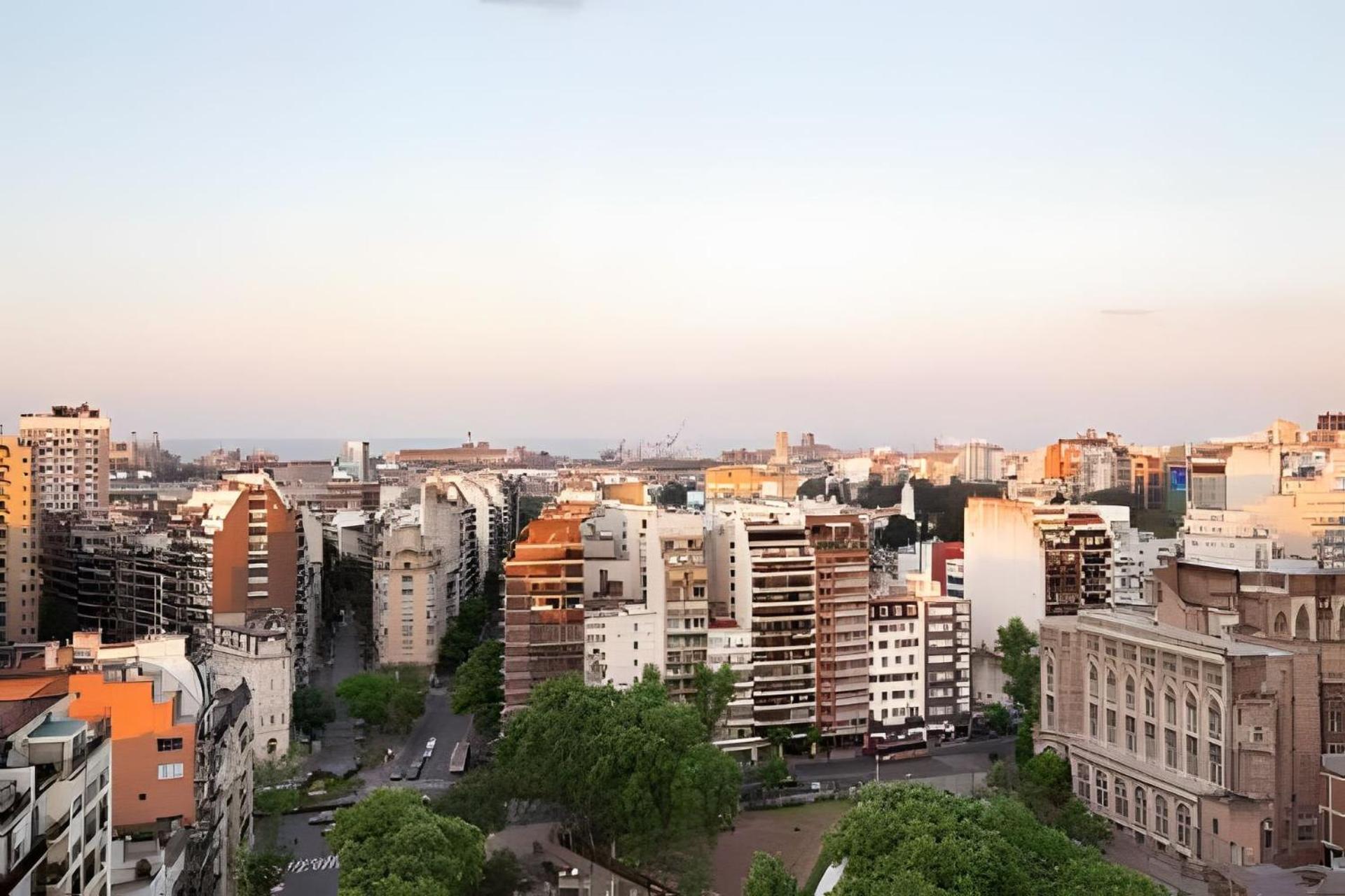 Espectacular Vista A La Ciudad Y Magico Atardecer!