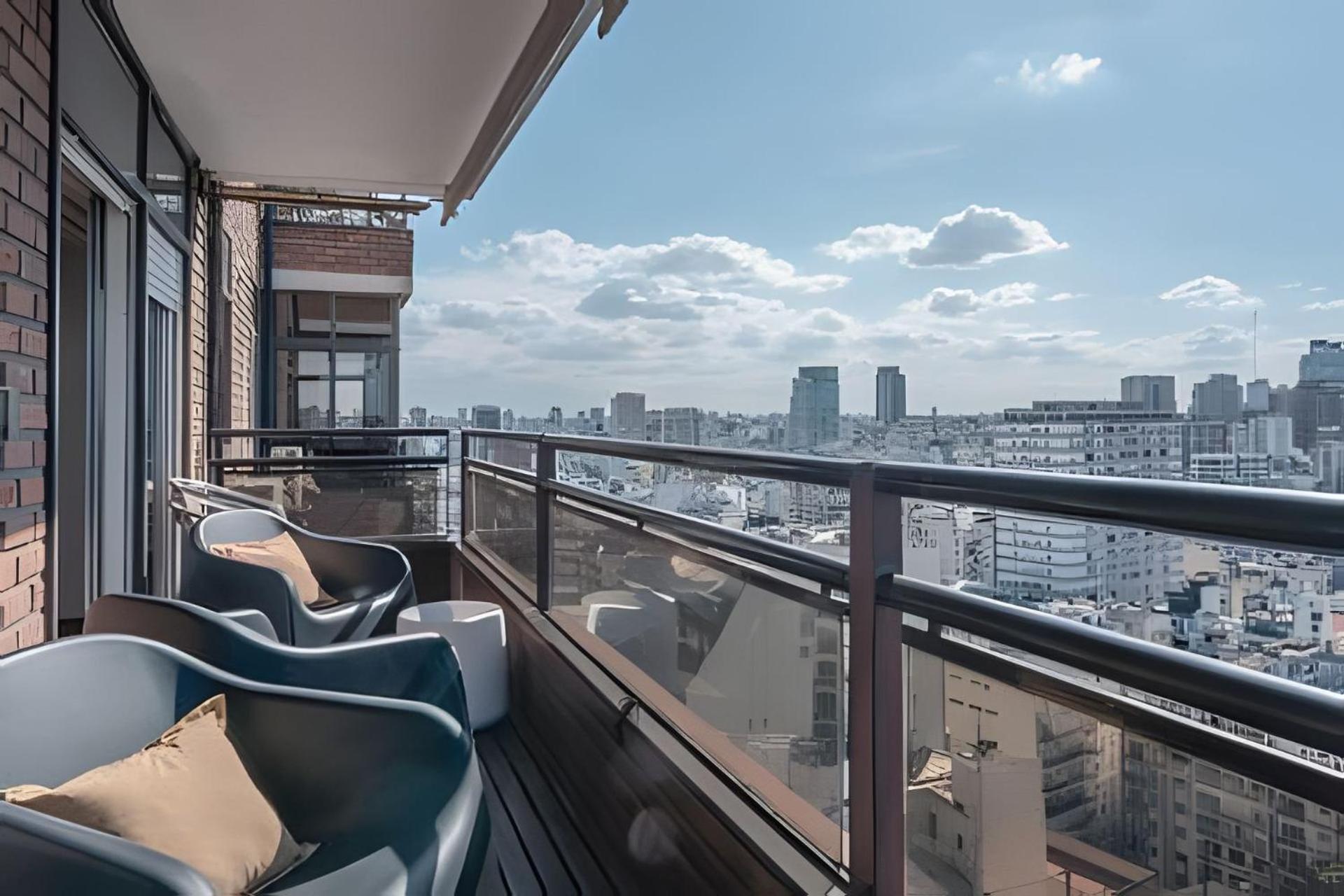 Espectacular Vista A La Ciudad Y Magico Atardecer! Apartamento Ciudad Autónoma de Buenos Aires