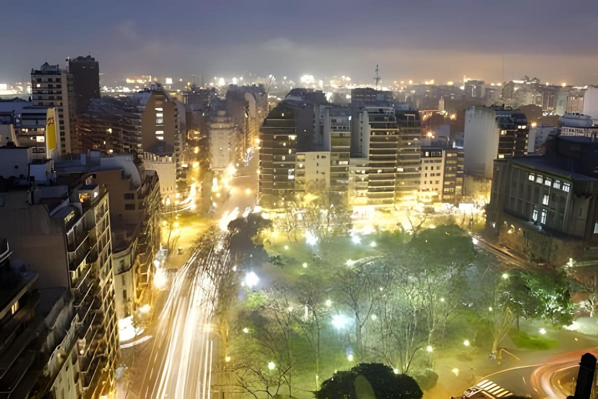 Espectacular Vista A La Ciudad Y Magico Atardecer!