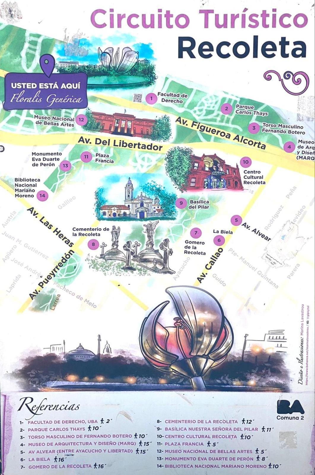 Departamento Recoleta Apartamento Ciudad Autónoma de Buenos Aires