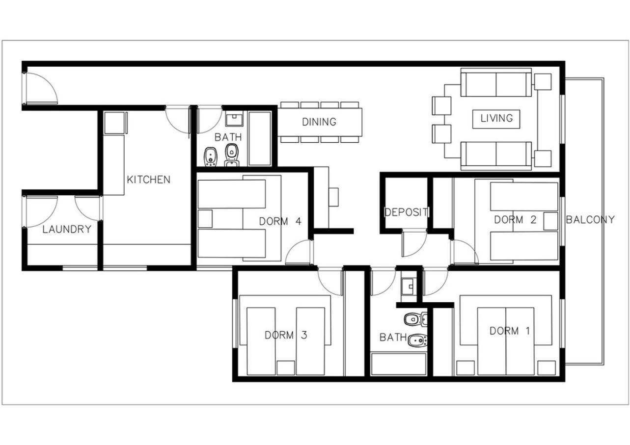 Fliphaus Charcas 3023 - 4 Bd Alto Palermo Ciudad Autónoma de Buenos Aires